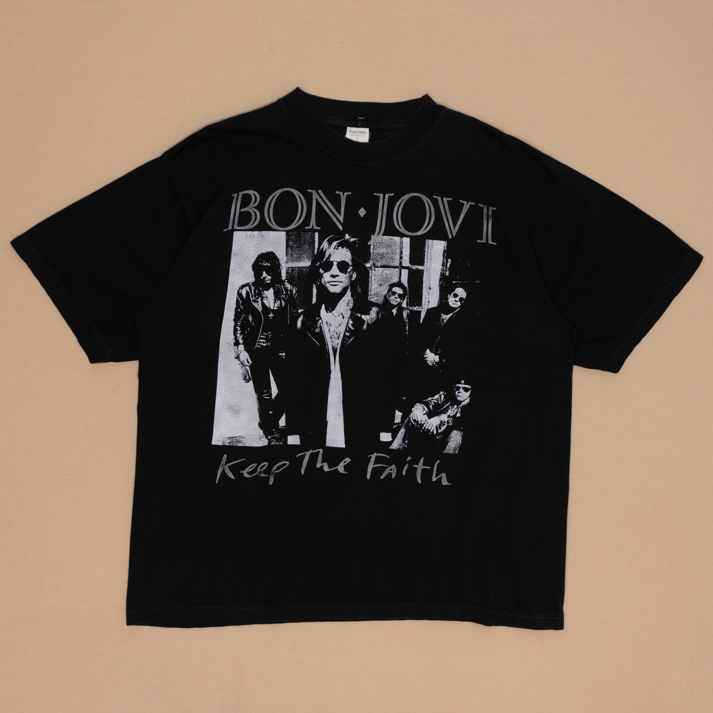 Bon Jovi Keep The Faith T Shirt, XL