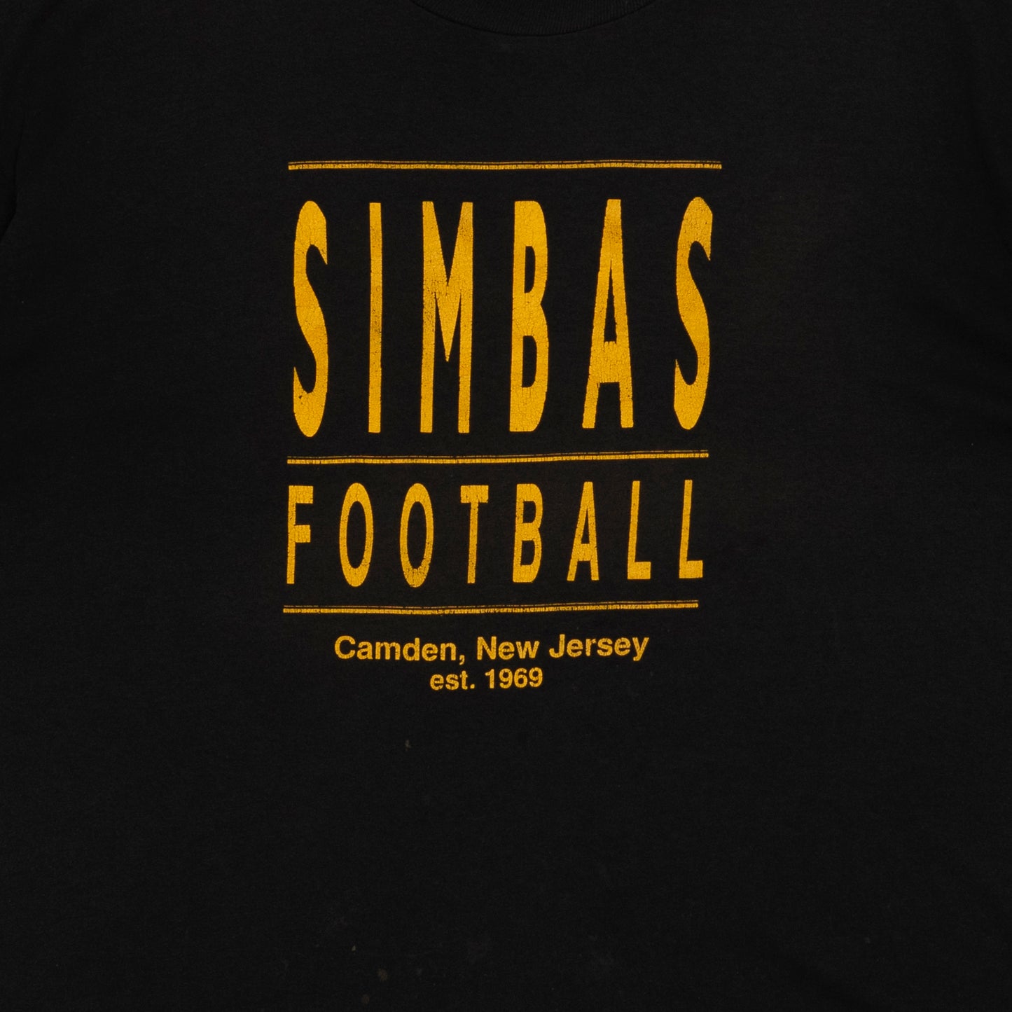 Simbas Football T Shirt, XXL