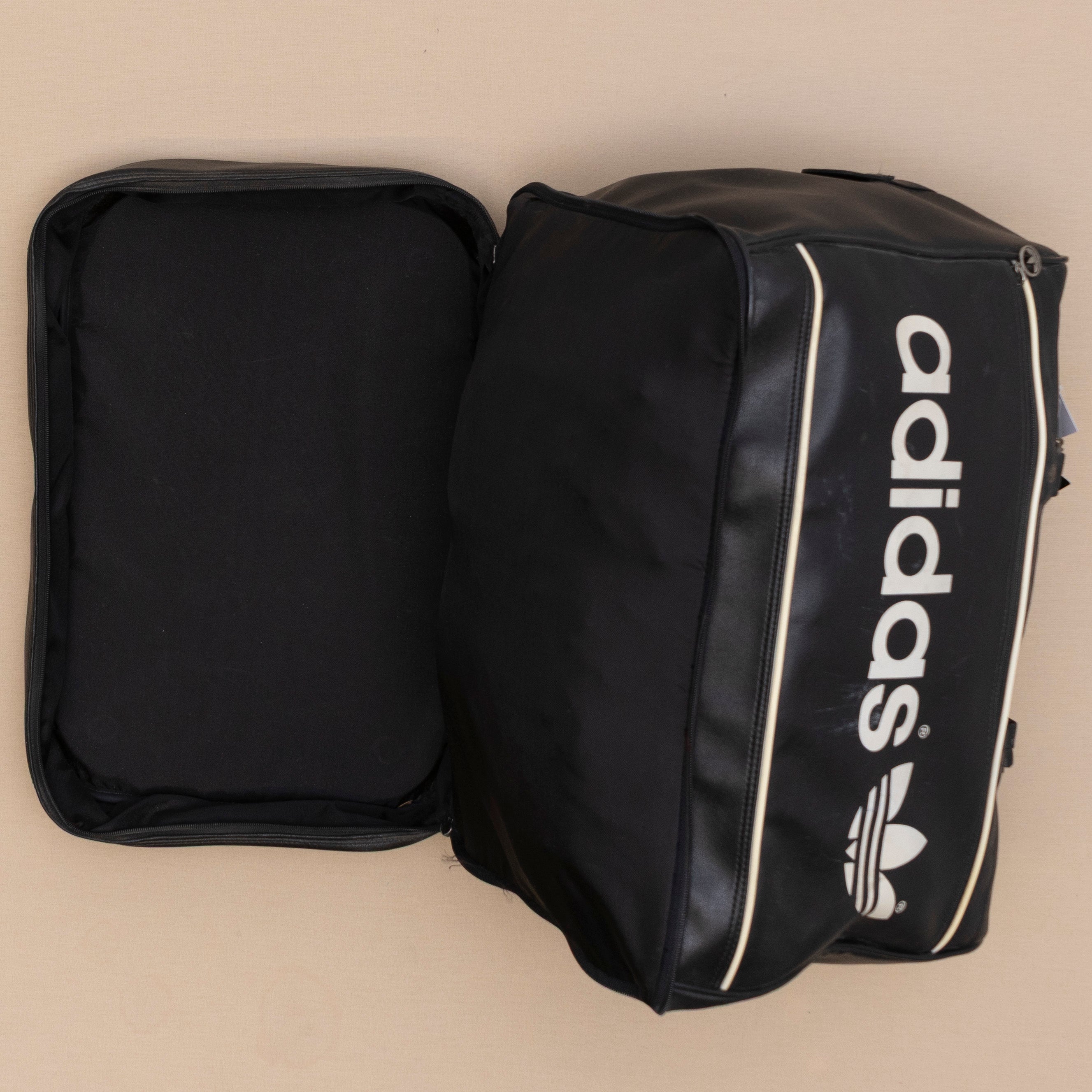 80s Adidas Ledertasche