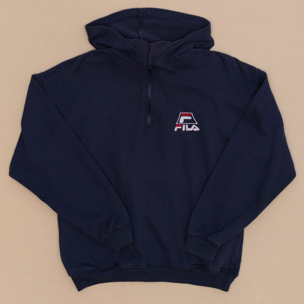 FILA Quarterzip Hoodie, L