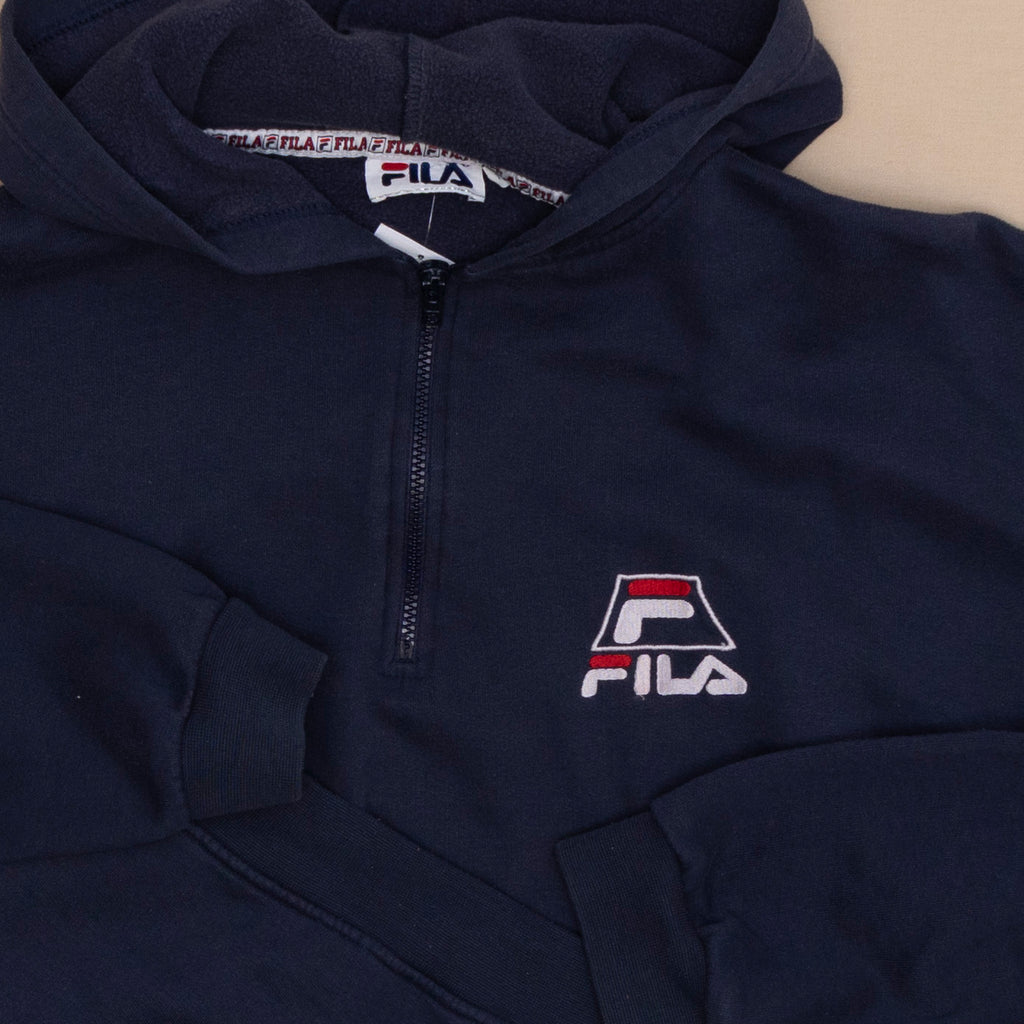 FILA Quarterzip Hoodie, L