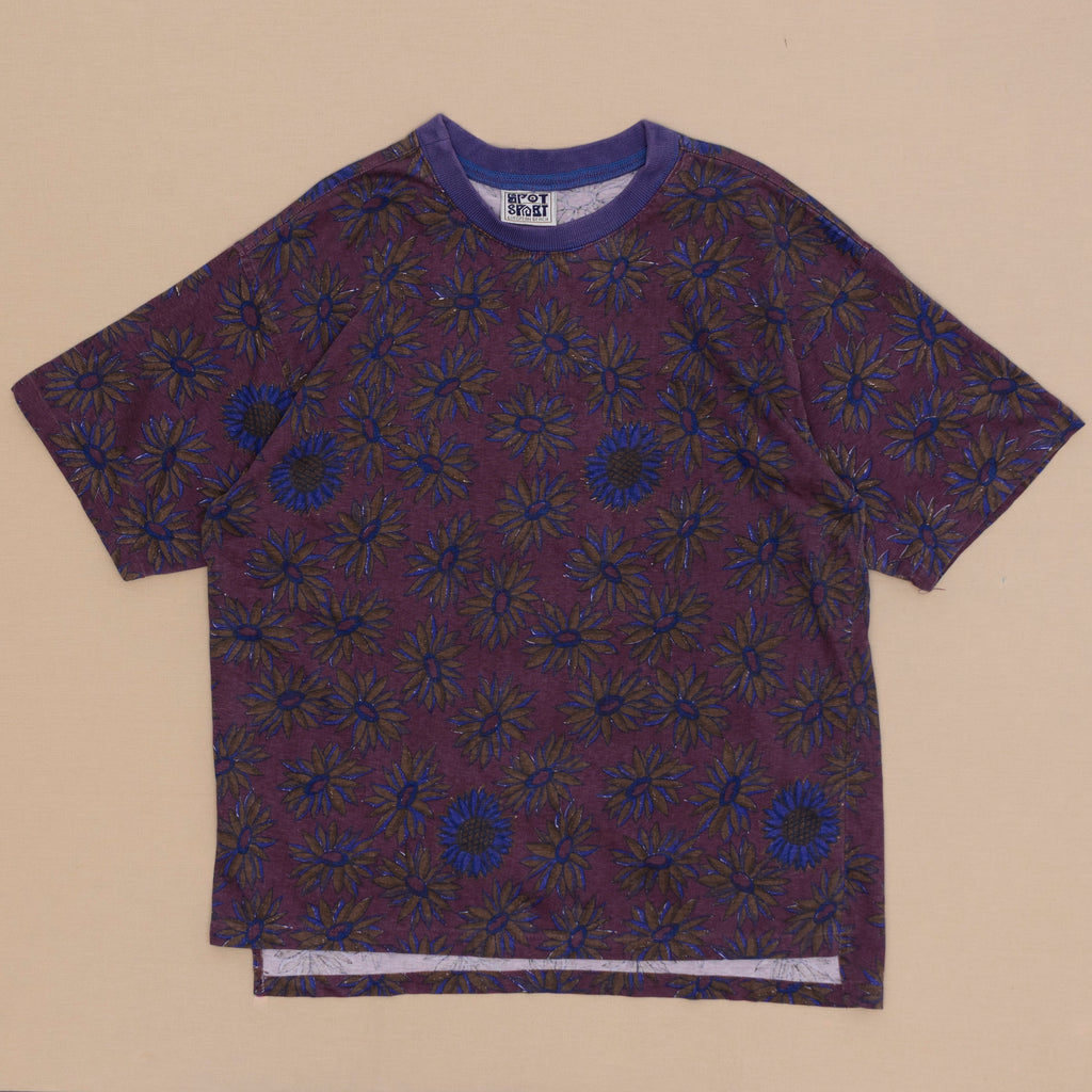 Flower AOP T Shirt, XL