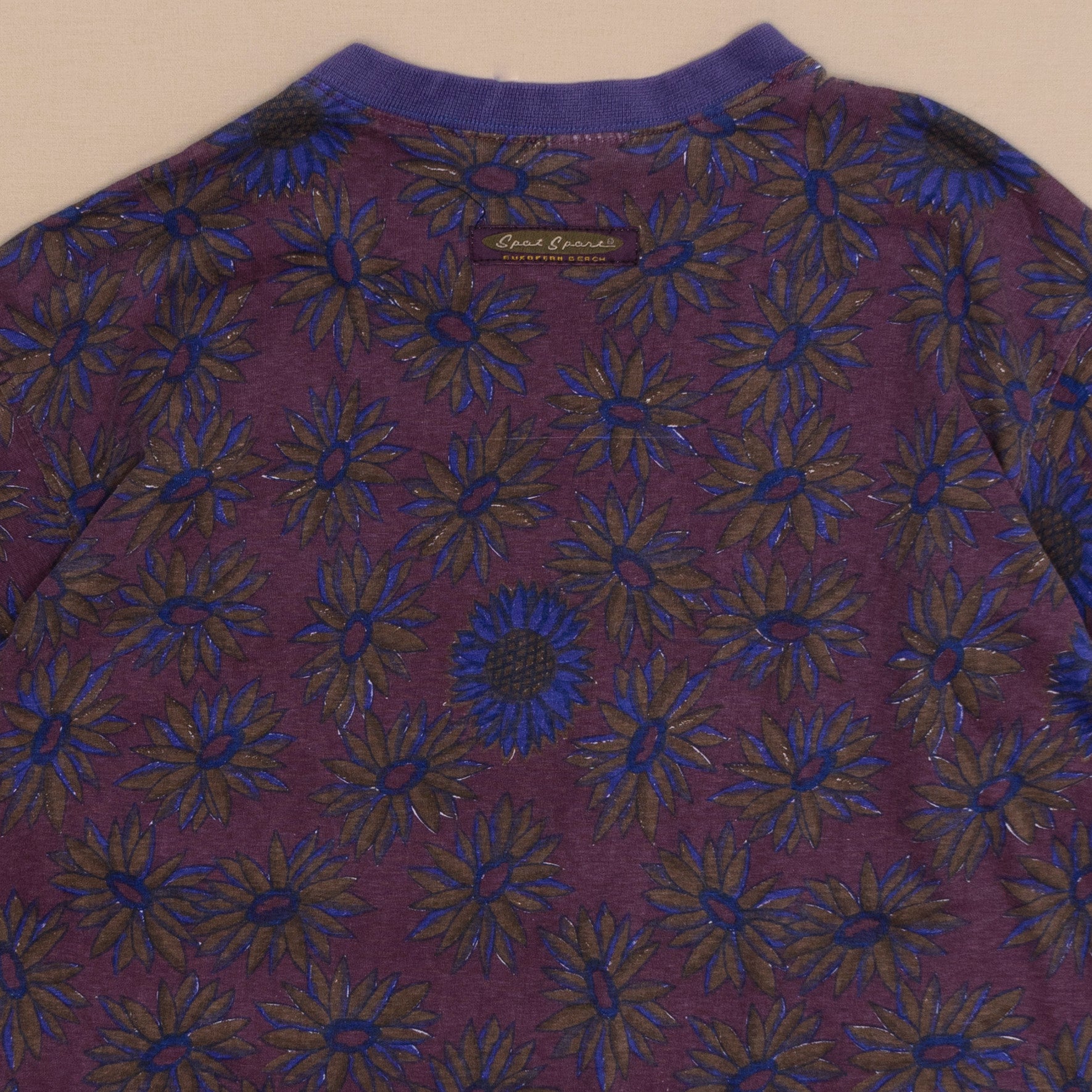 Flower AOP T Shirt, XL