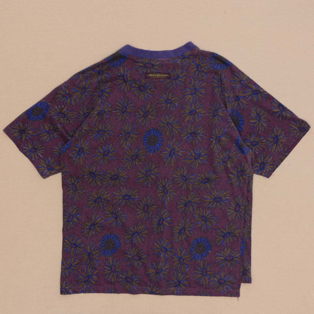 Flower AOP T Shirt, XL