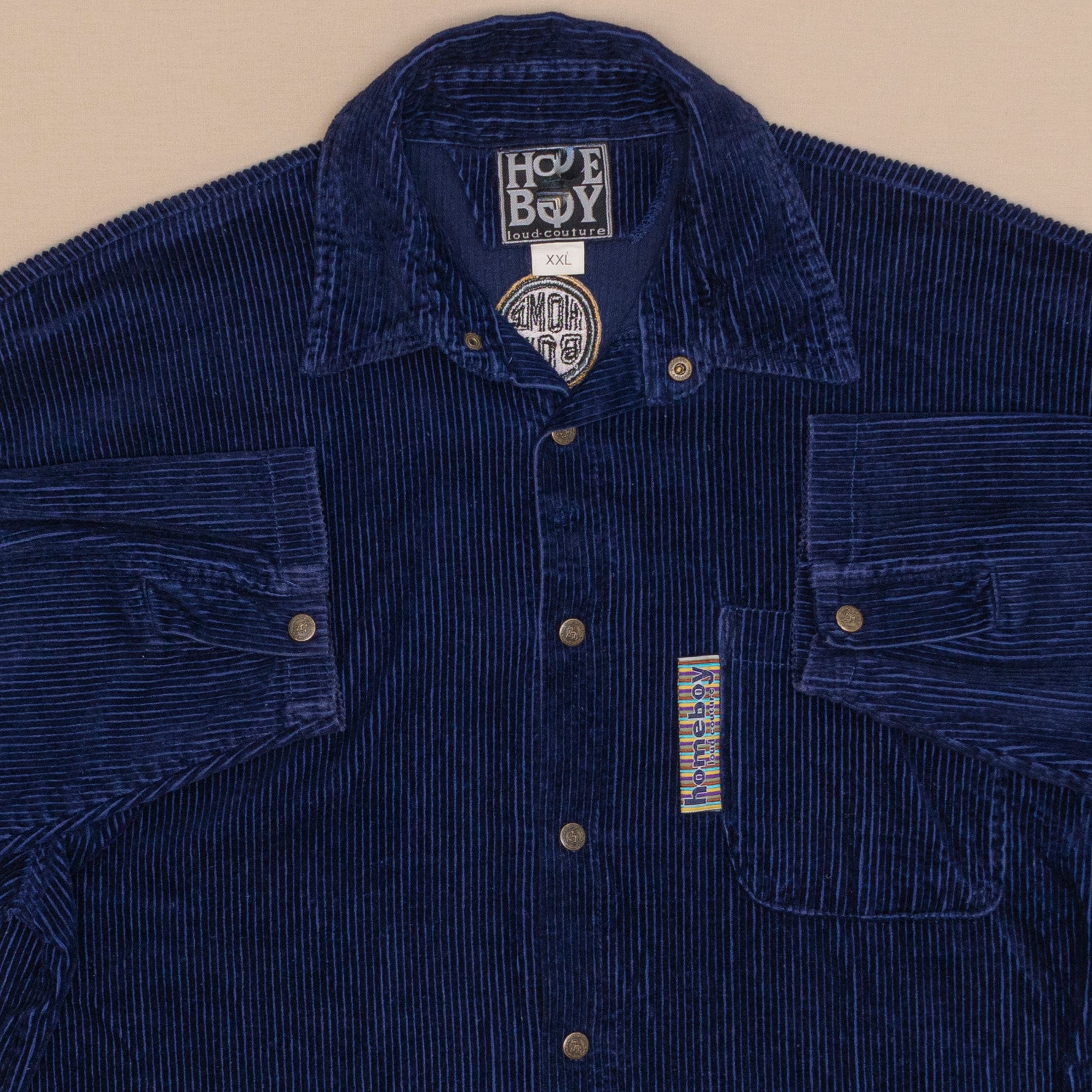 Homeboy Cord Hemd, XXL