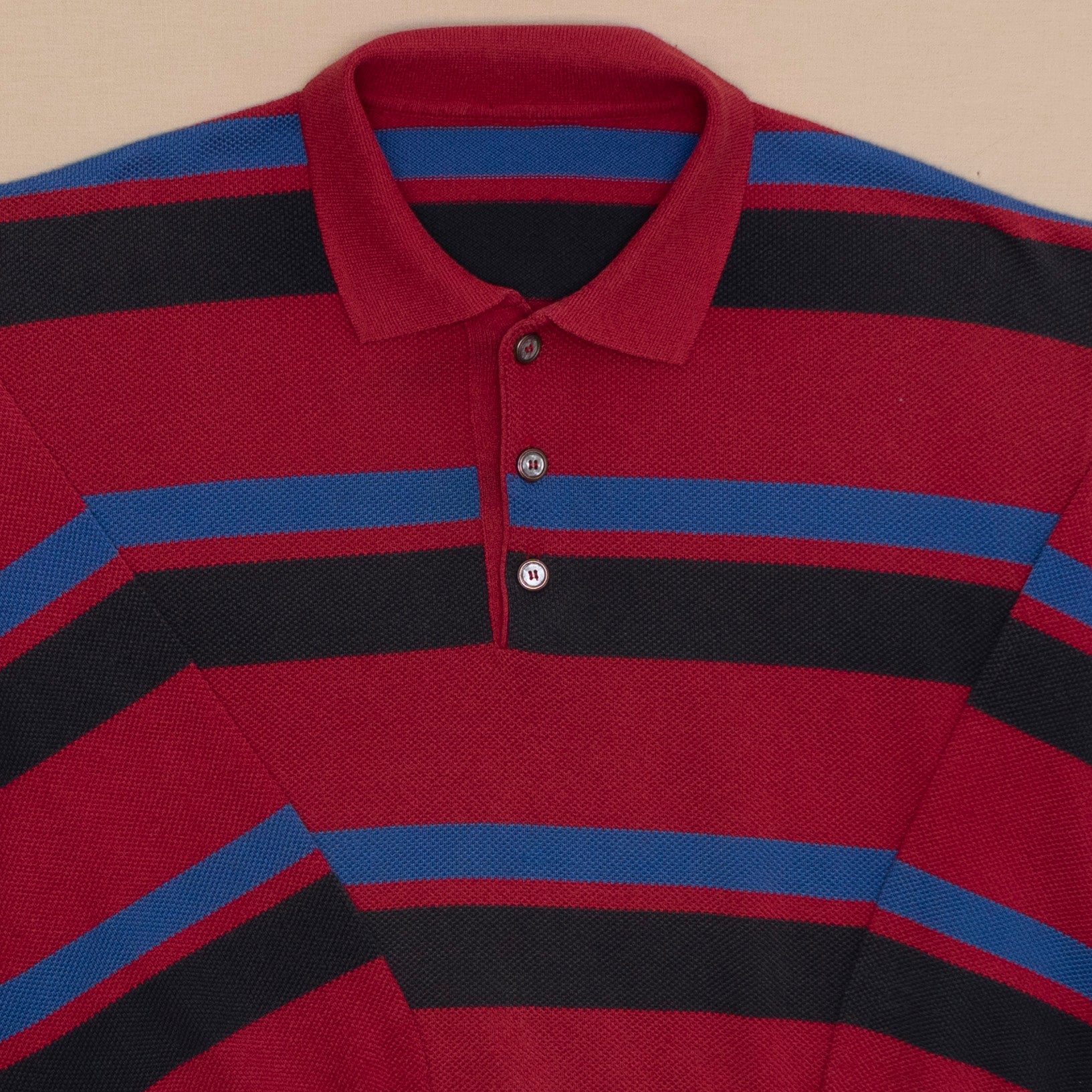 Polo Strickpullover, L