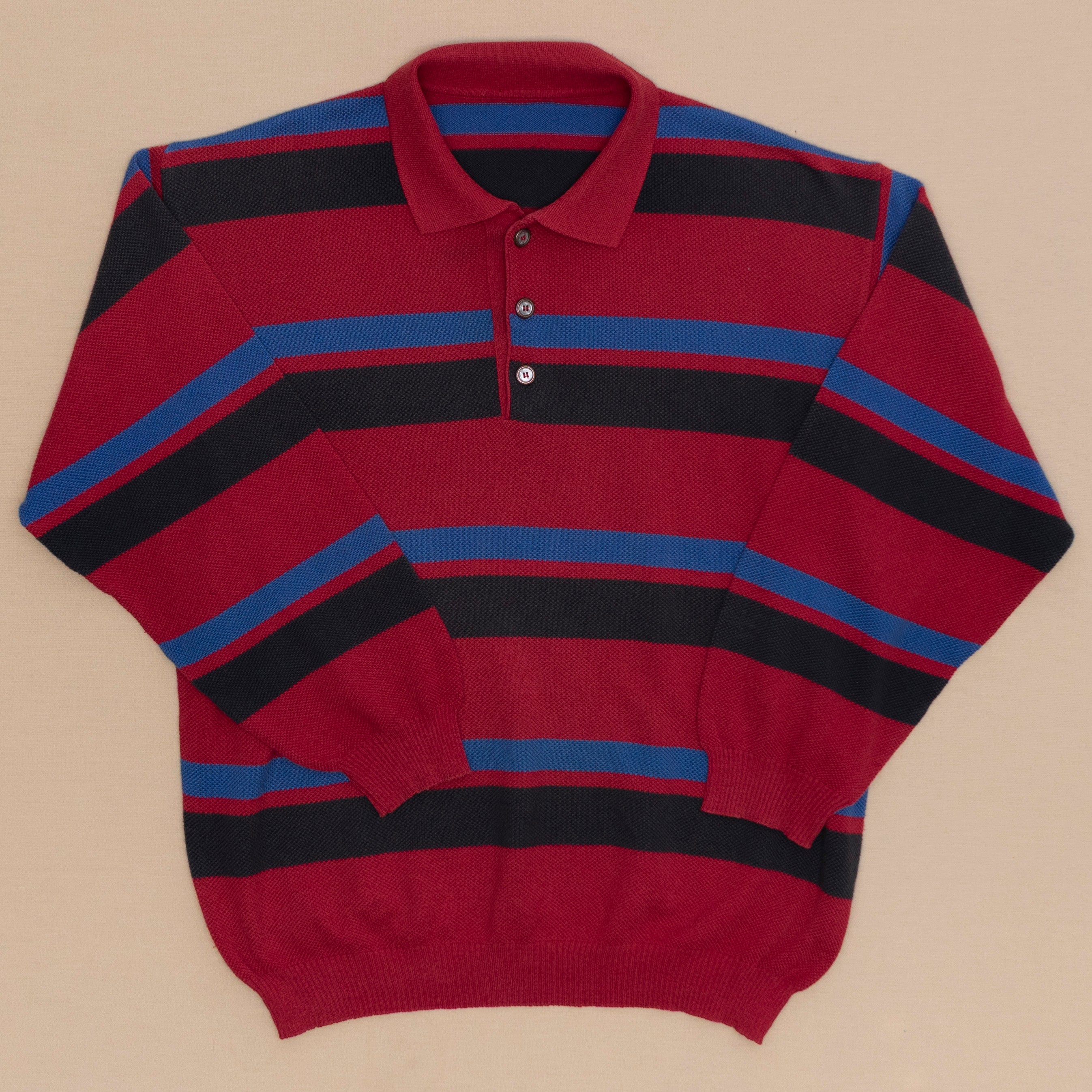 Polo Strickpullover, L