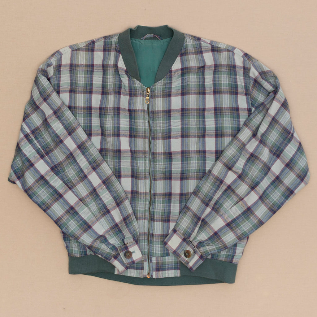 Karierte Übergangsjacke, M