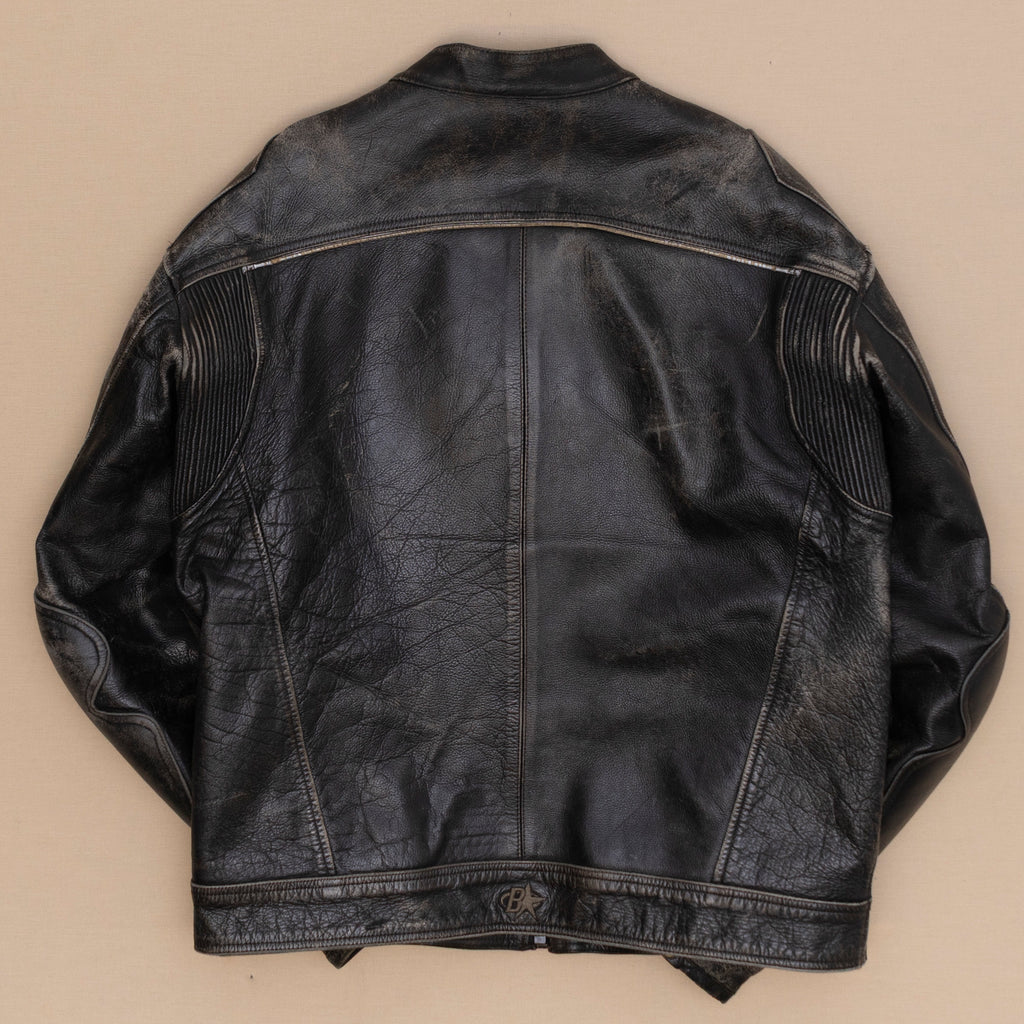 Motorrad Lederjacke, XL