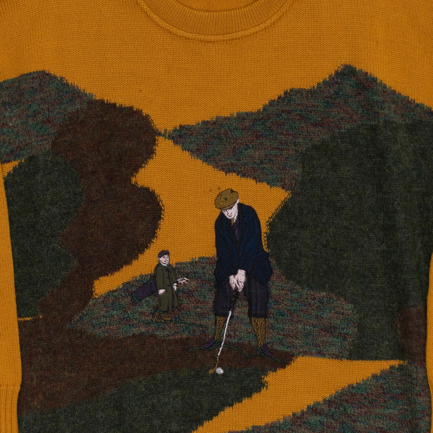 Golf Strickpullover, L