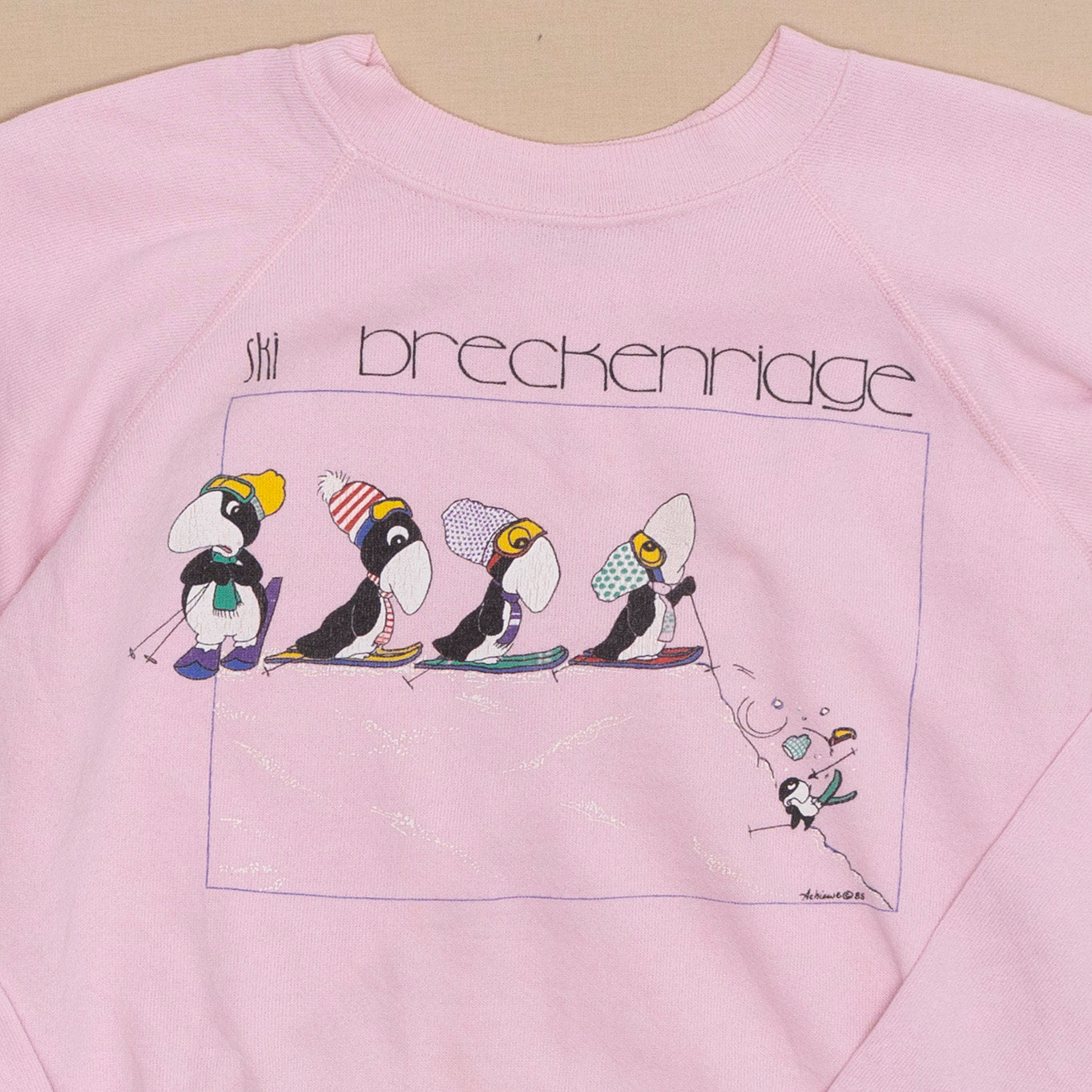 Ski Penguin Sweater, M