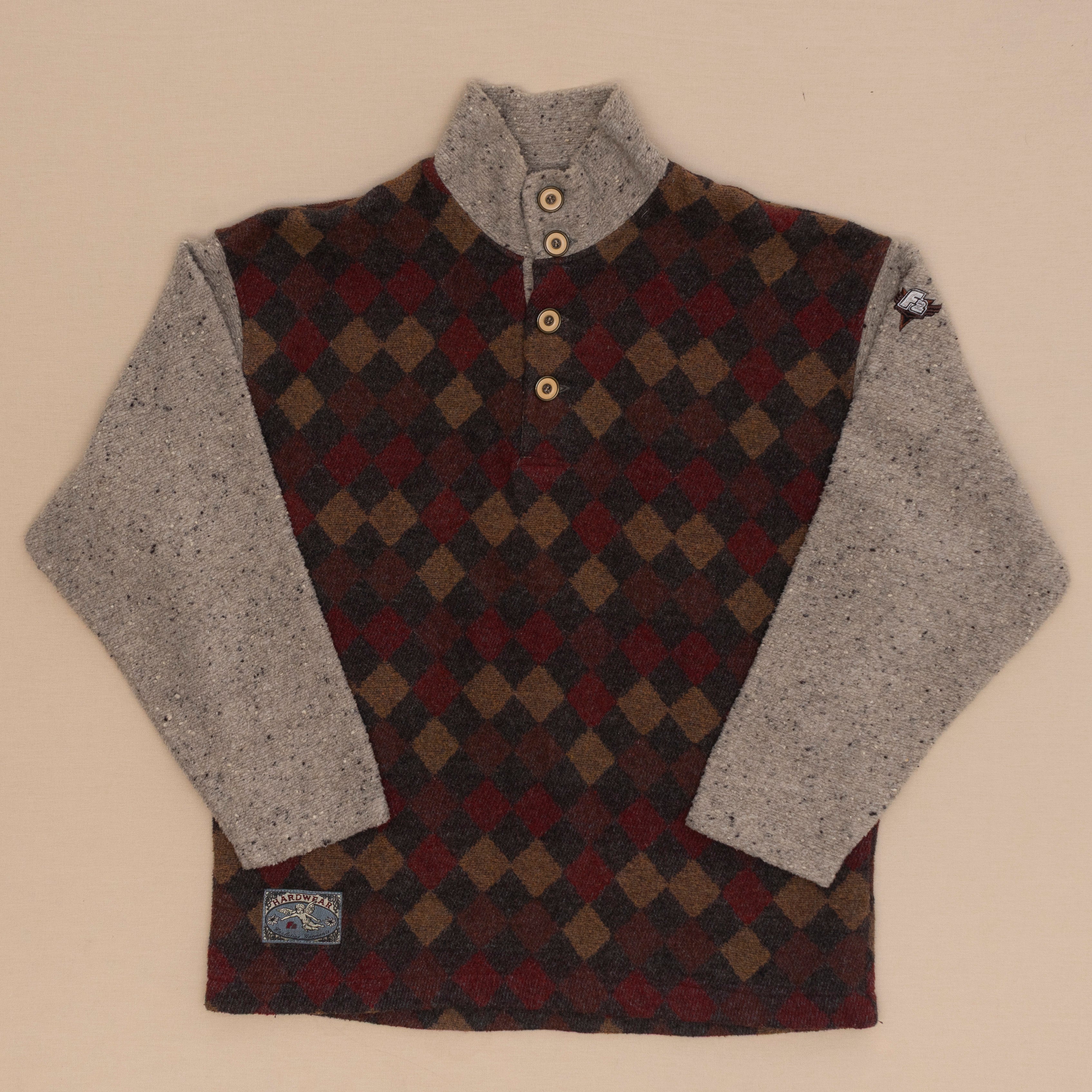 Button Up Stricker, XL