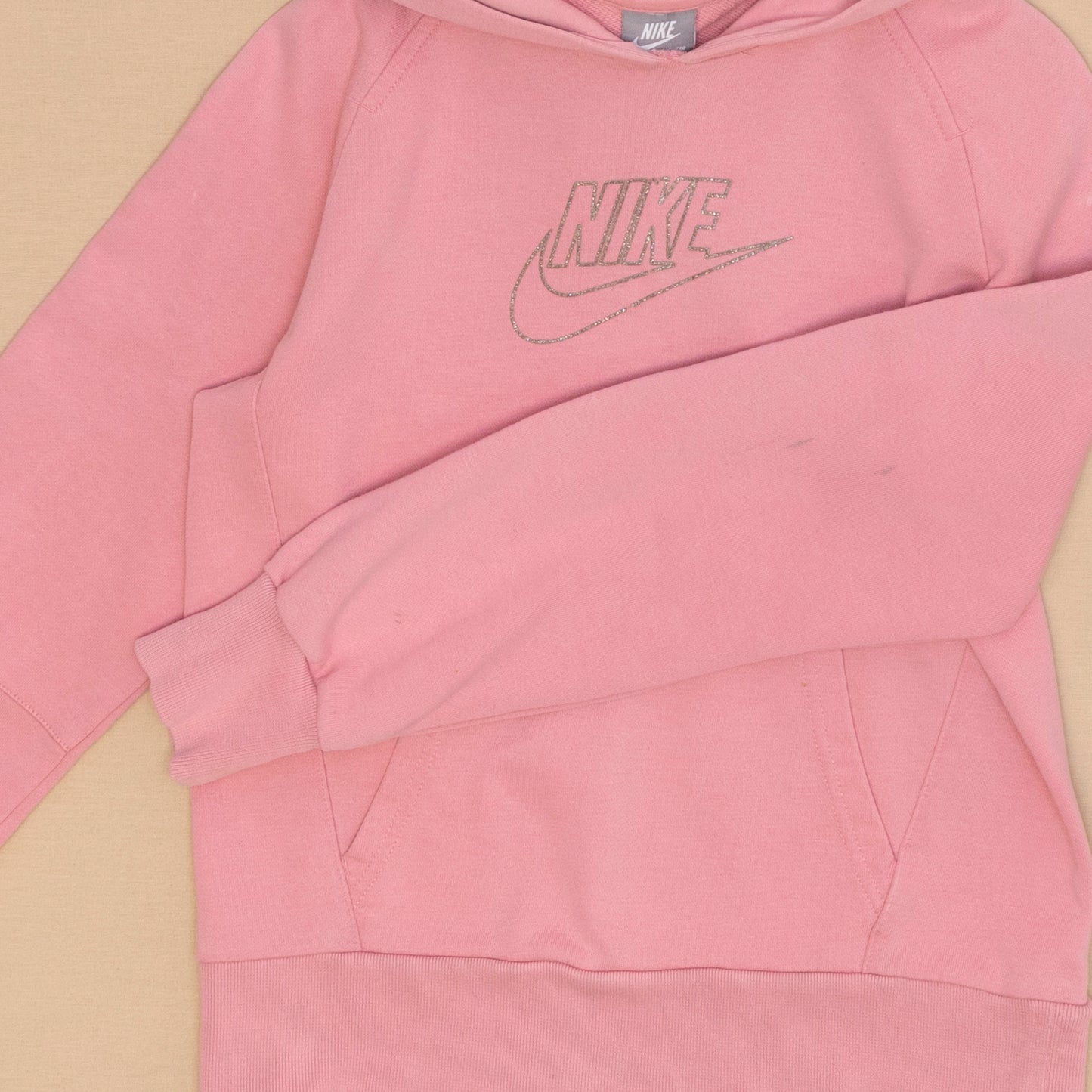 Nike Glitter Logo Hoodie, Womens S