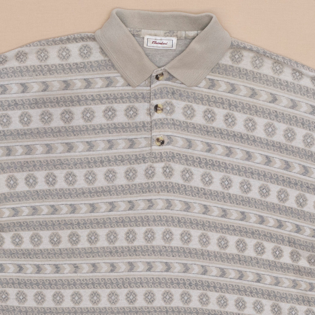 Pattern Poloshirt, M
