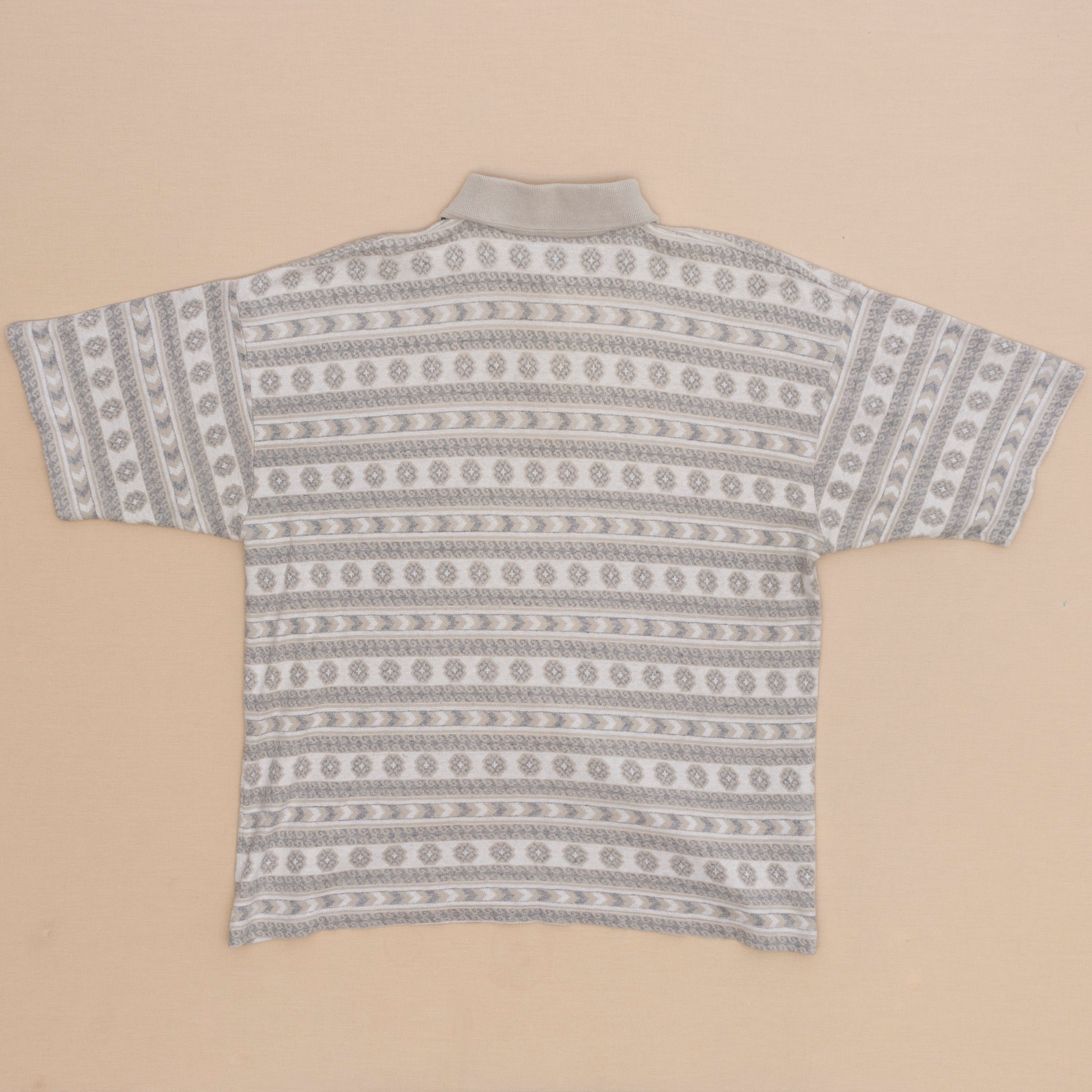 Pattern Poloshirt, M