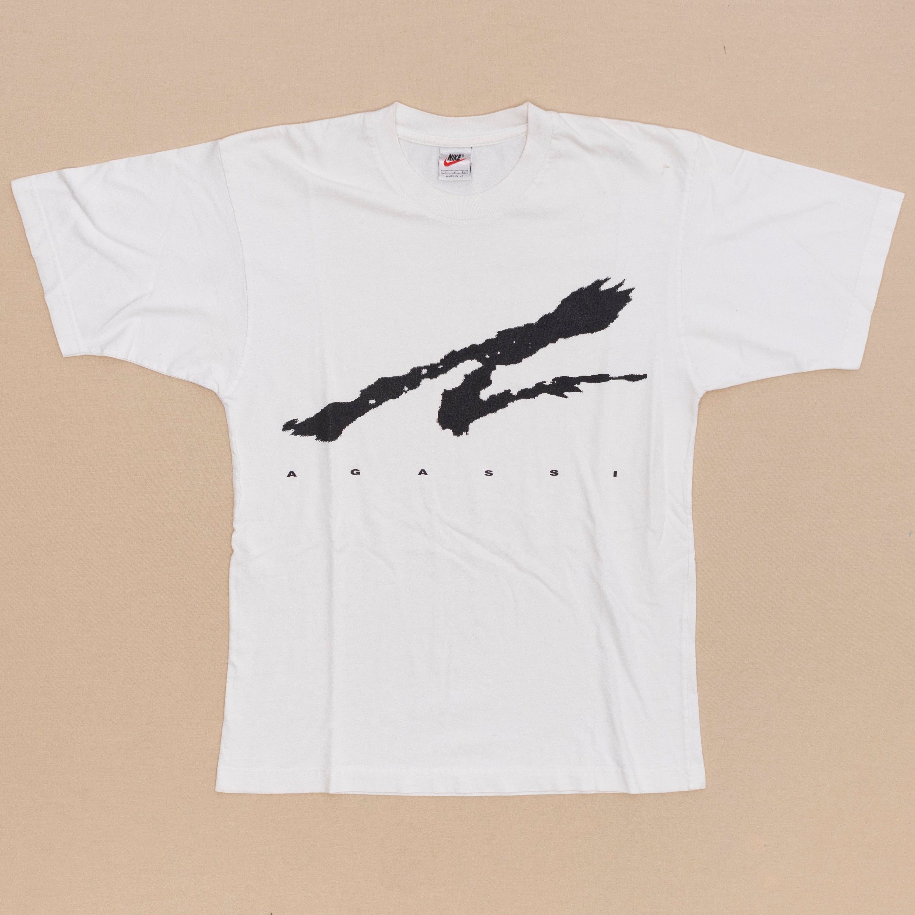 Nike Andrew Agassi T Shirt, M