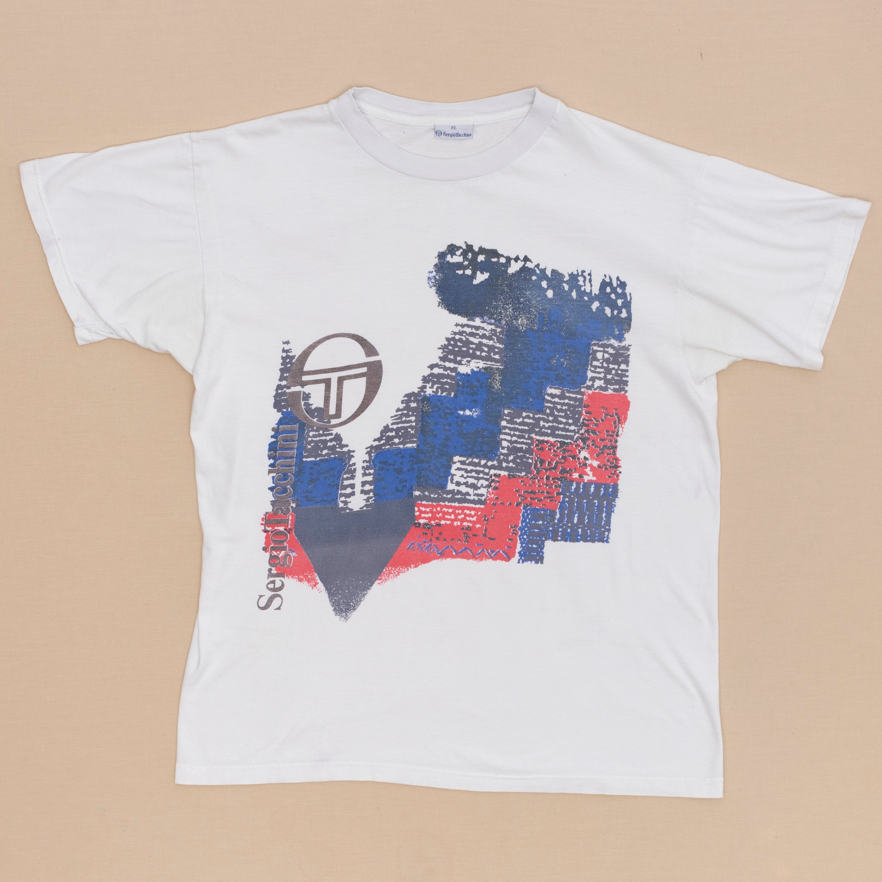 Sergio Tacchini Tennis T Shirt, XL