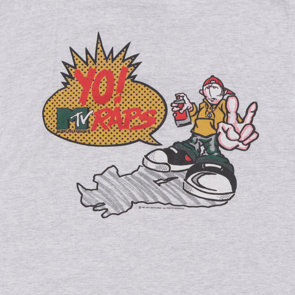 Yo MTV Raps T Shirt, XL