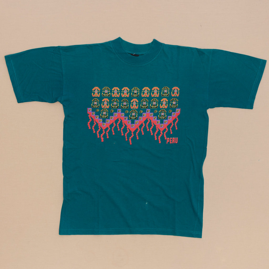 Peru Souvenir T Shirt, L
