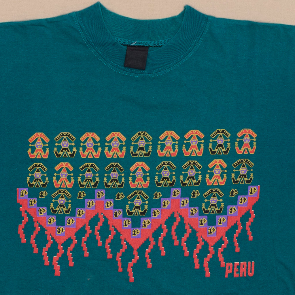 Peru Souvenir T Shirt, L