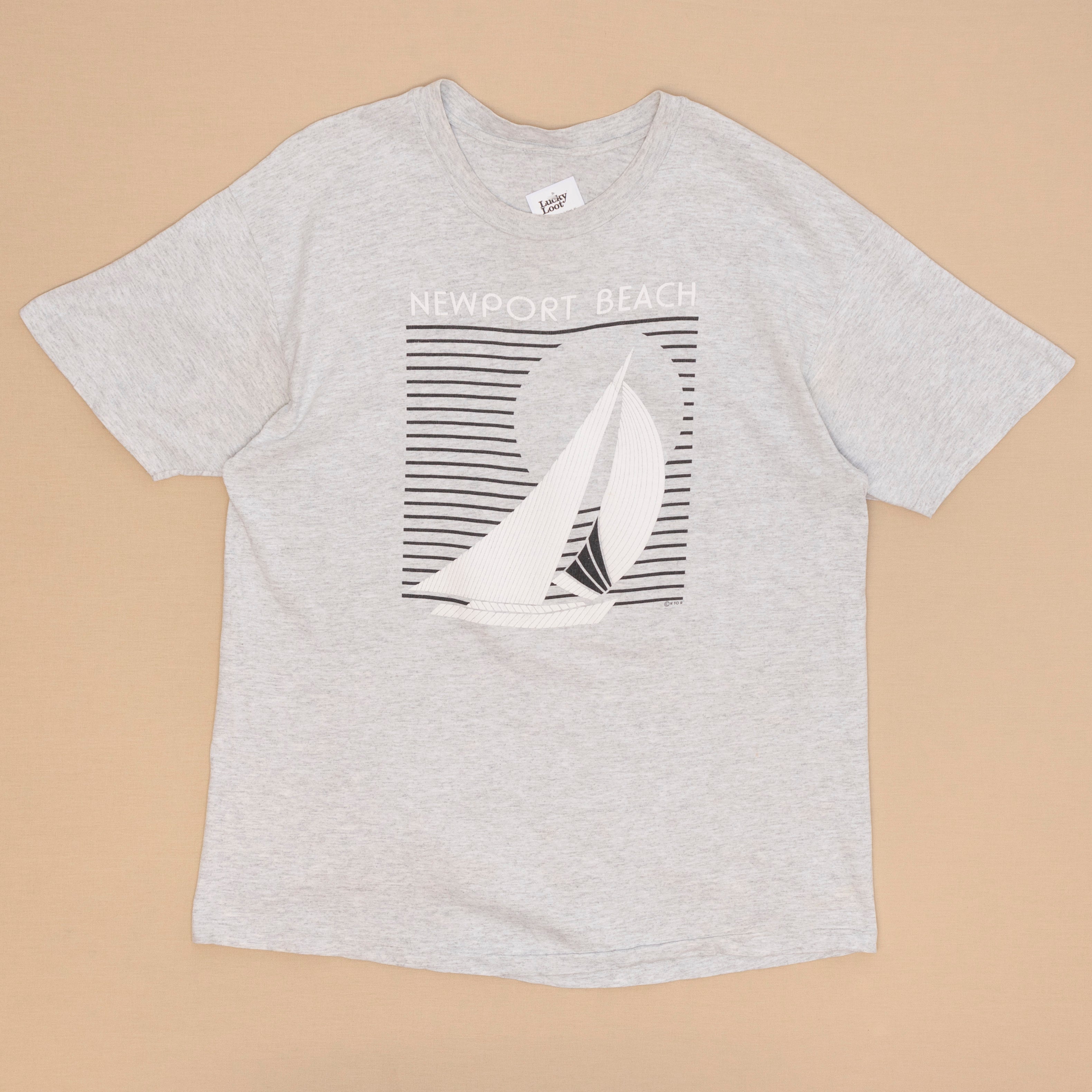 Newport Beach T Shirt, XL