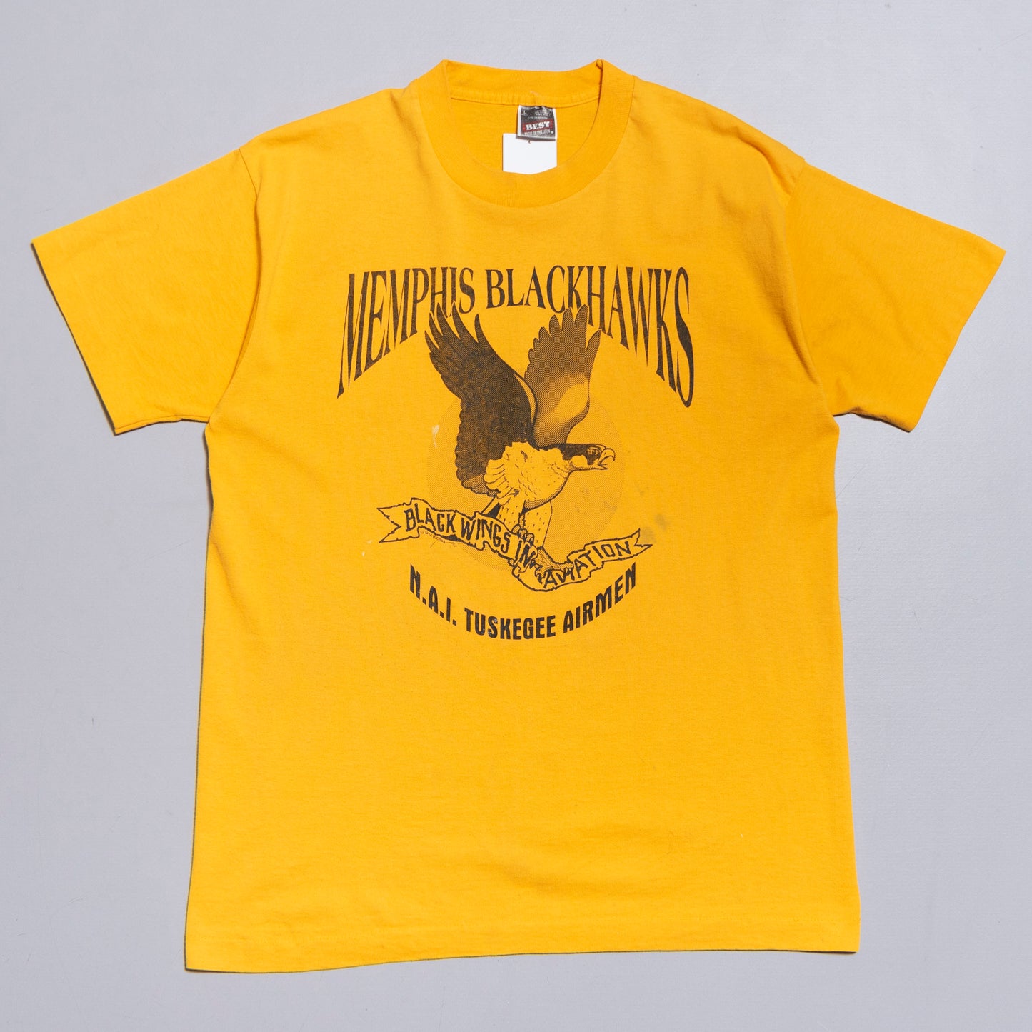 Memphis Blackhawks Aviation T Shirt, M-L
