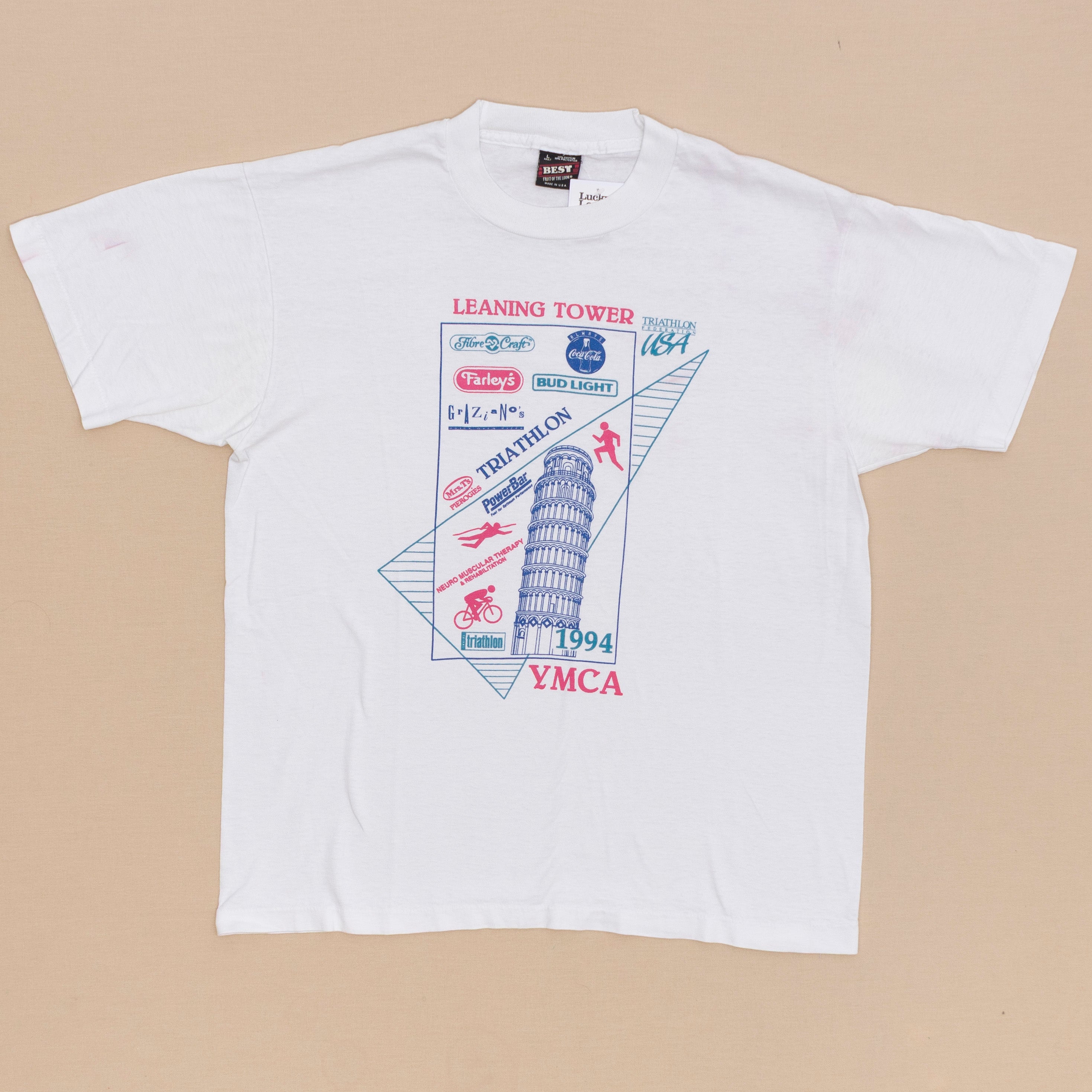 Leaning Tower T Shirt, L
