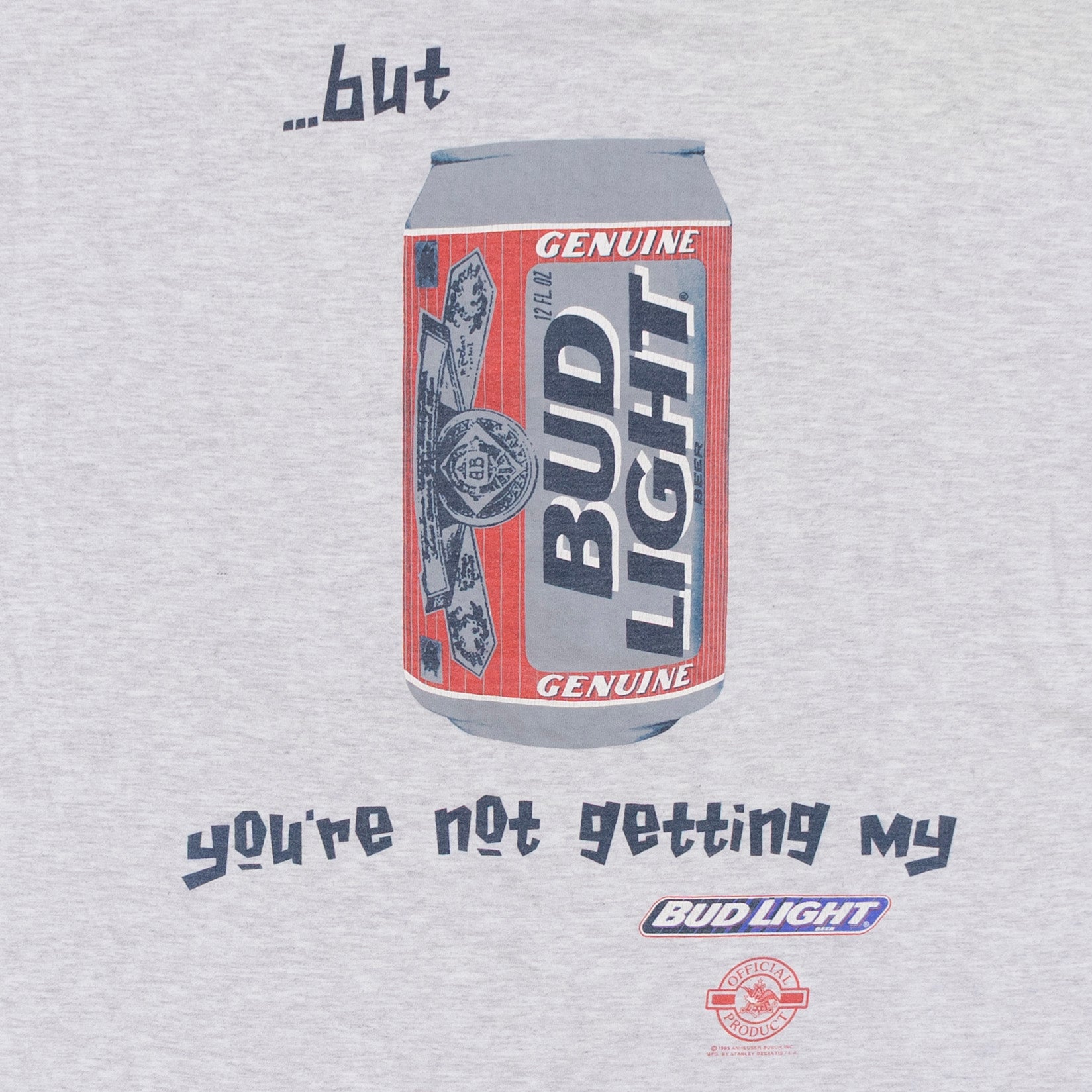 Bud Light T Shirt, XXL