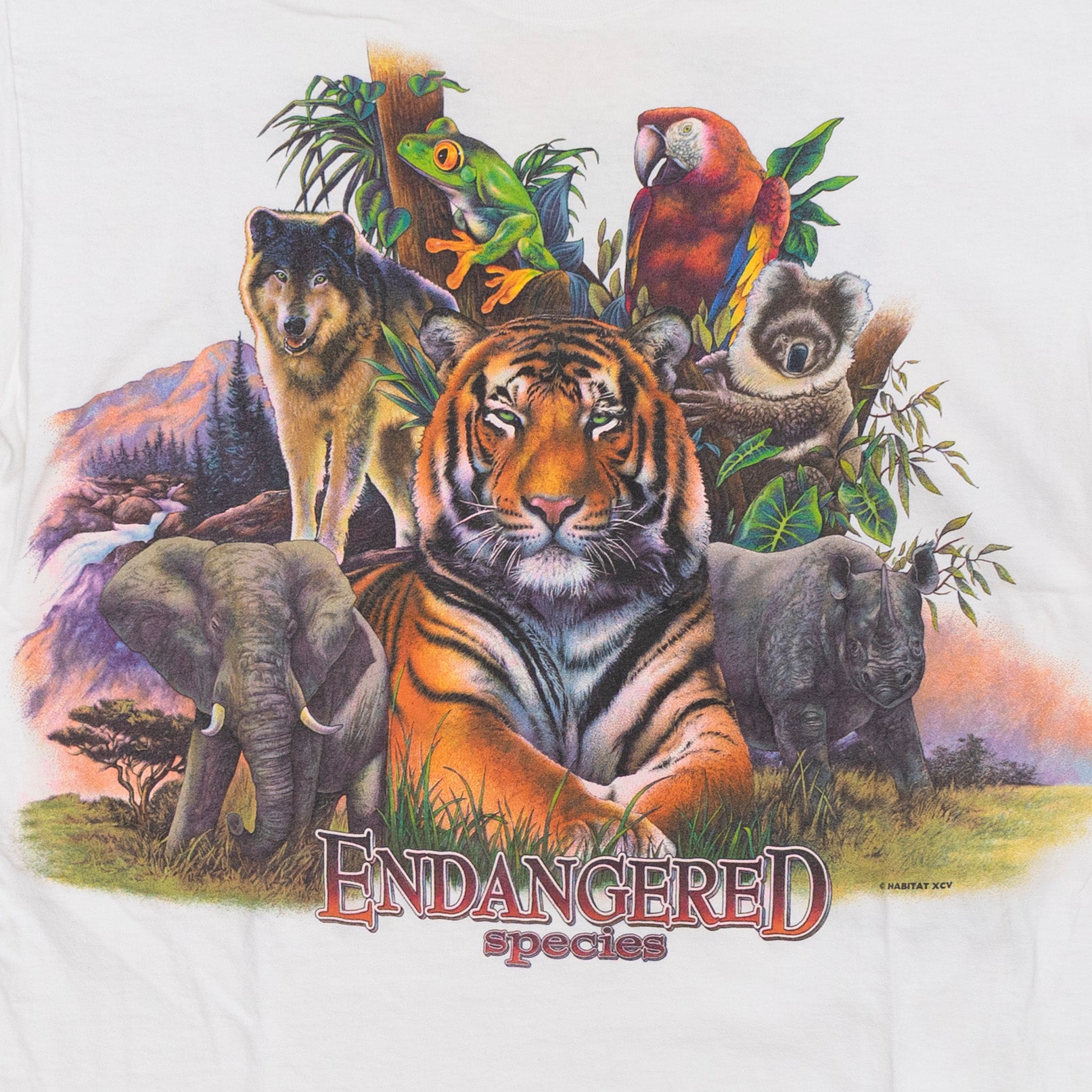 Endangered Species T Shirt, L