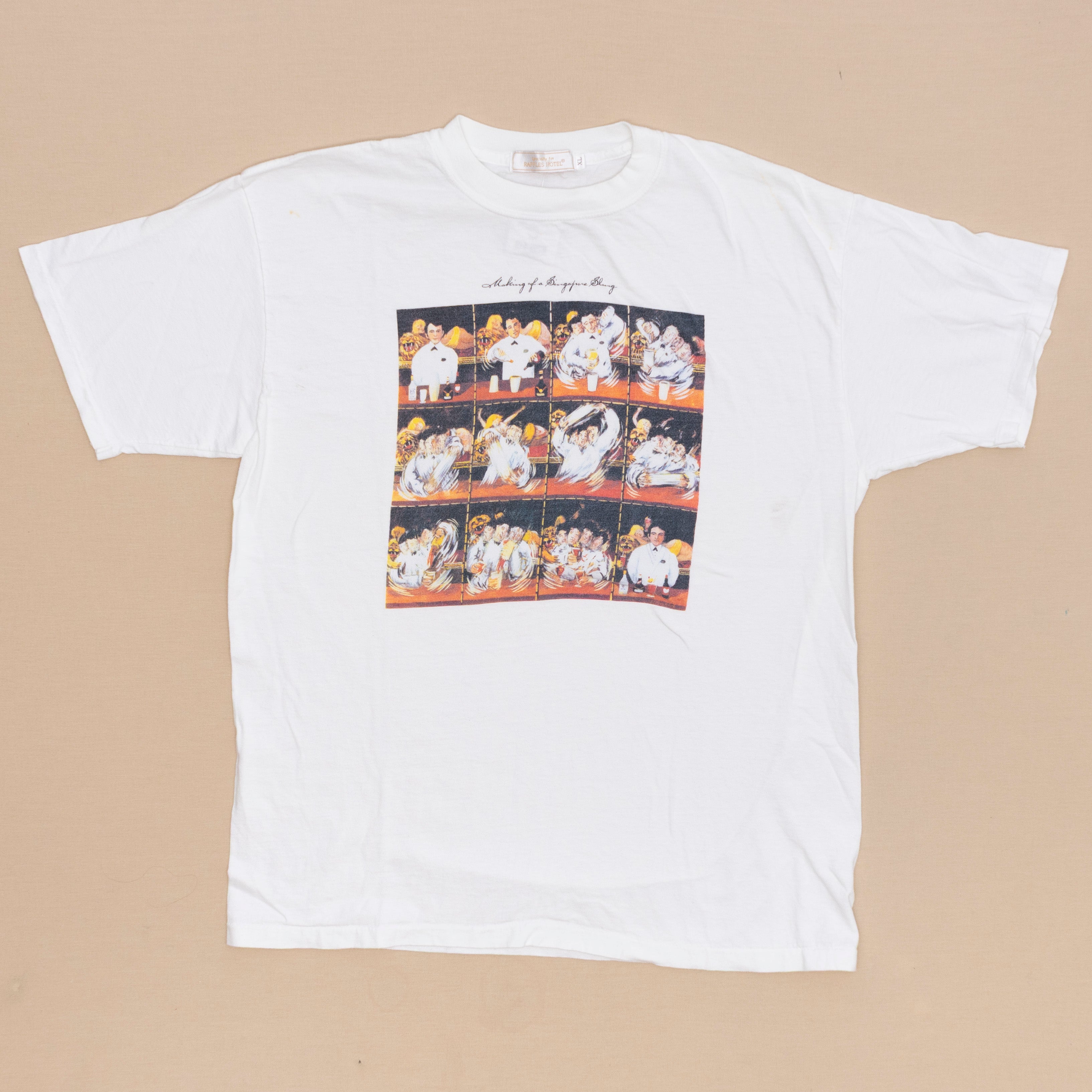 Making of a Singapore Sling T Shirt, XL