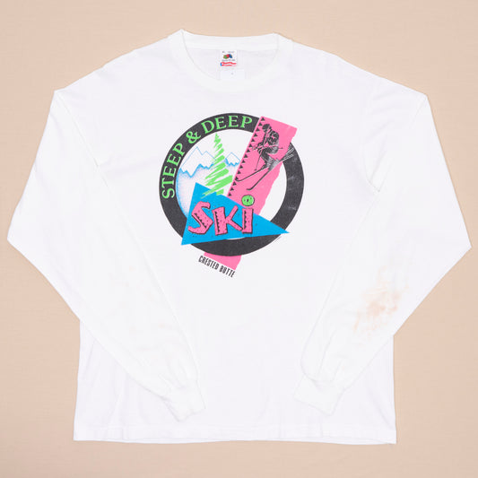 Steep & Deep Ski Longsleeve, XL