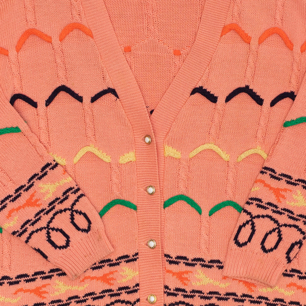 Pastell Strick Cardigan, L-XL