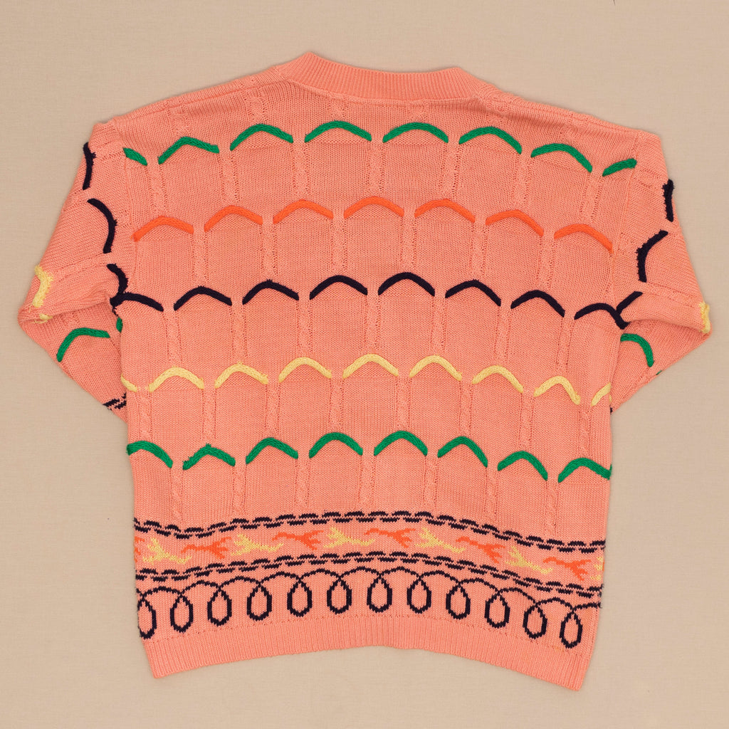 Pastell Strick Cardigan, L-XL