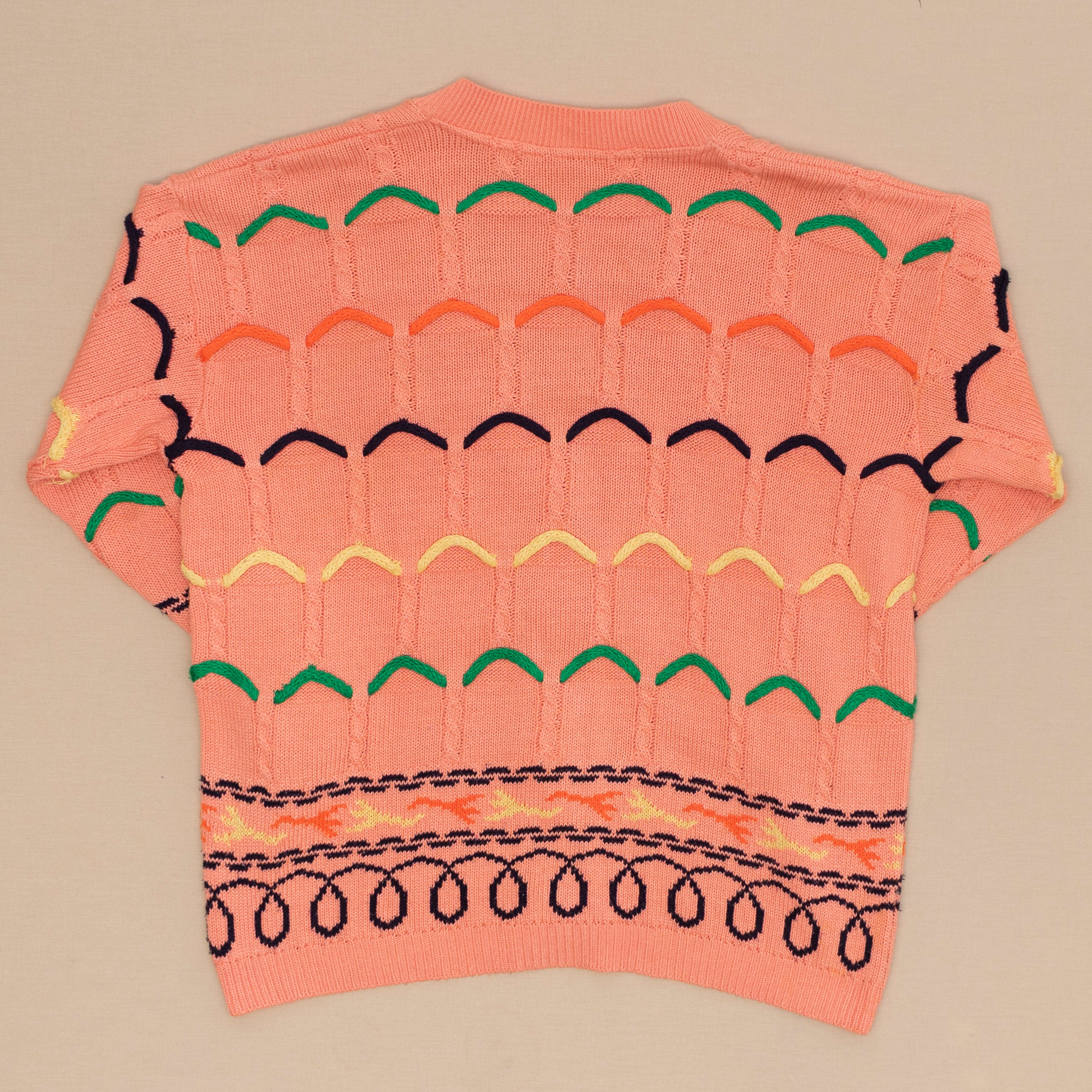 Pastell Strick Cardigan, L-XL