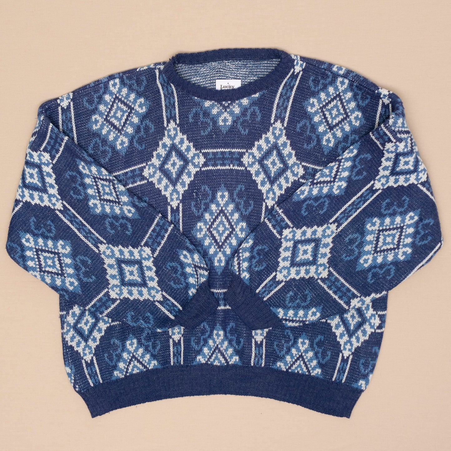 Pattern Strickpullover, L