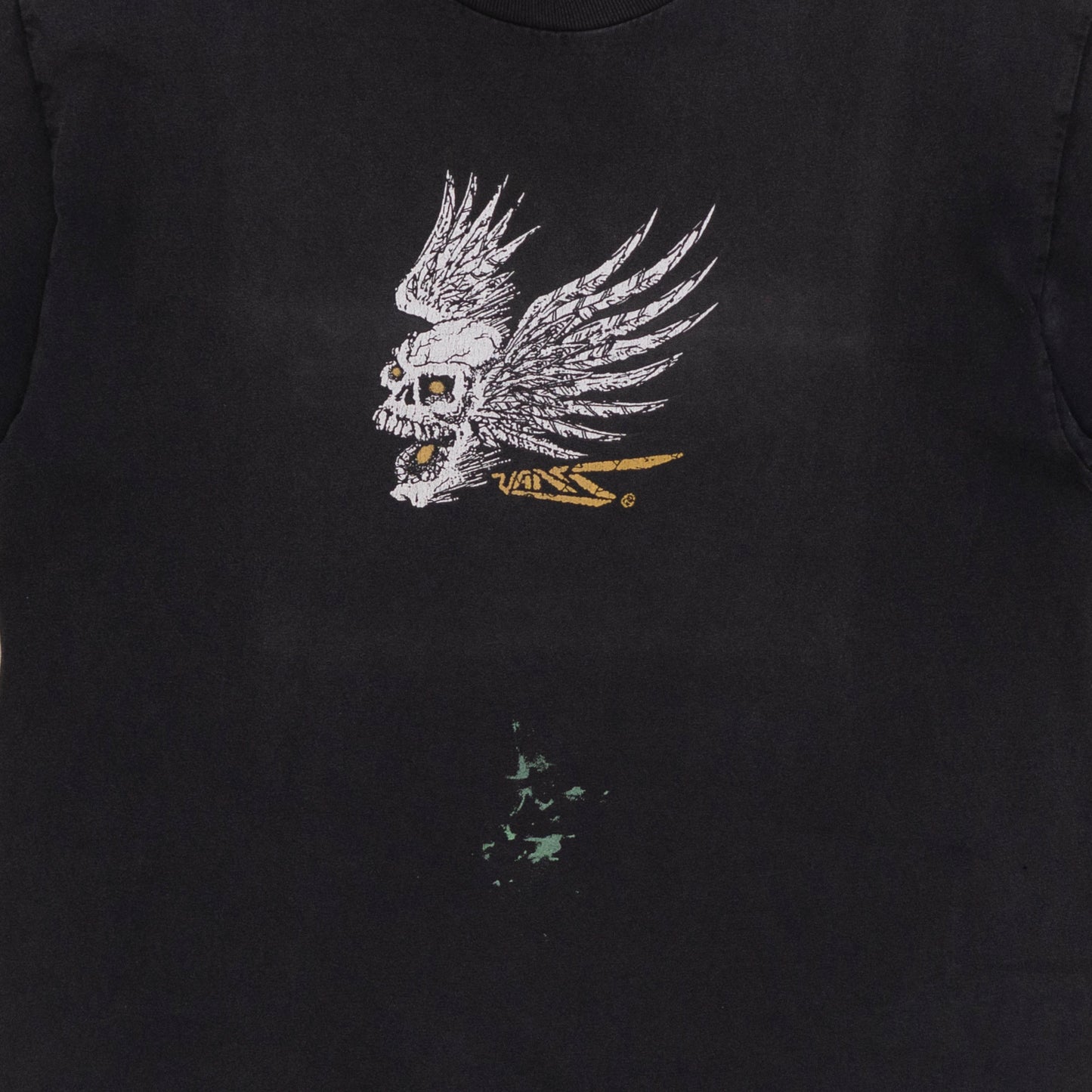 Vans Winged Skull T Shirt, L