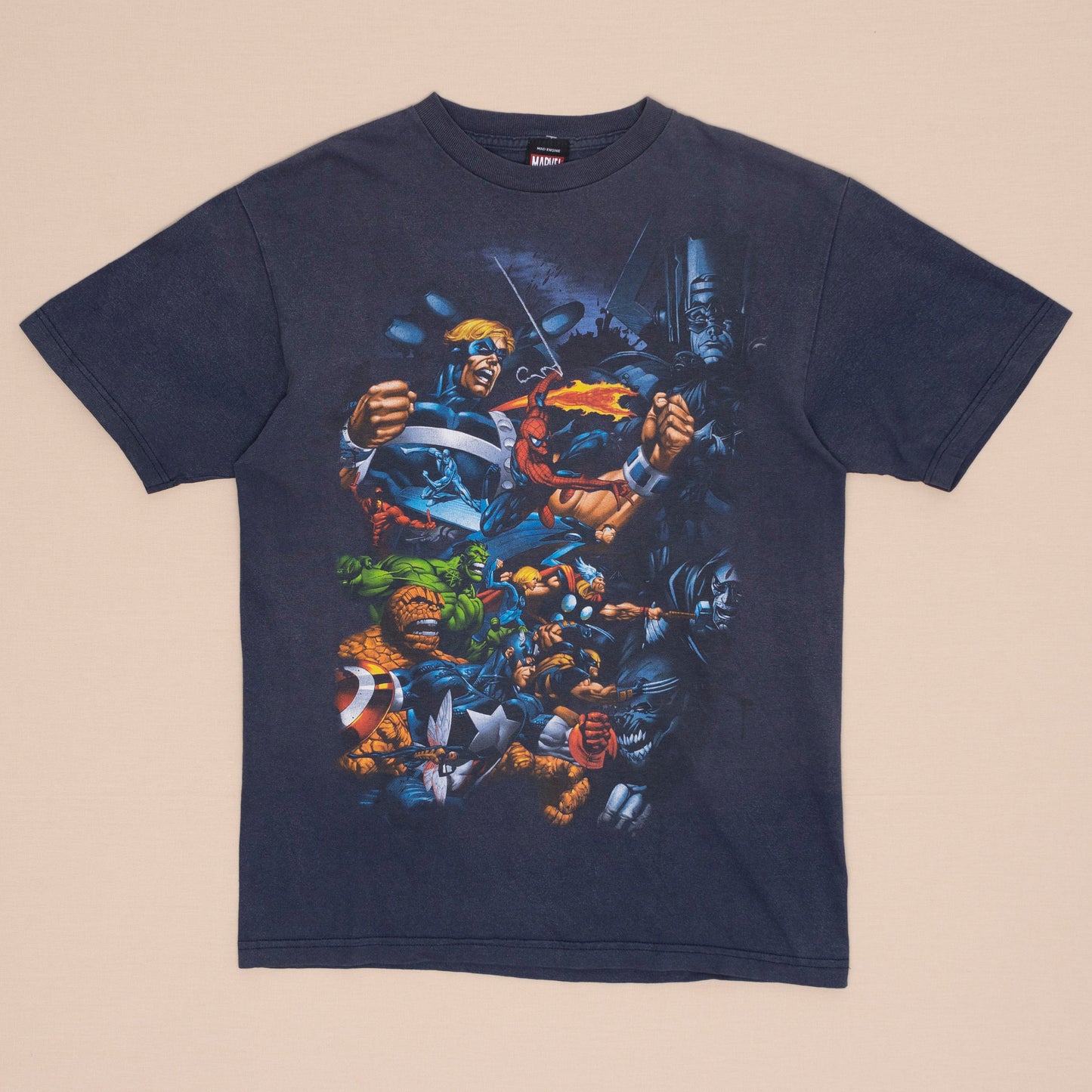 Marvel Splash Art T Shirt, M