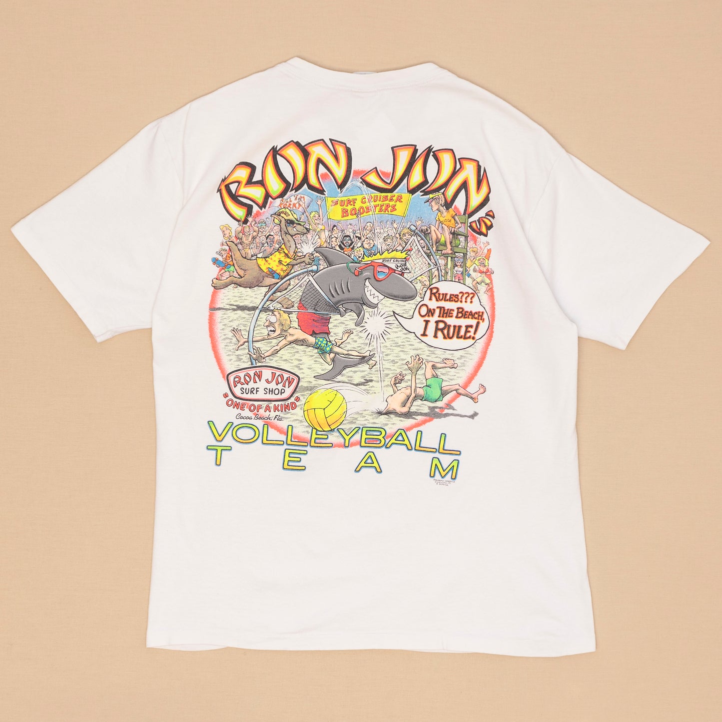 Ron Jon Volleyball T Shirt, L