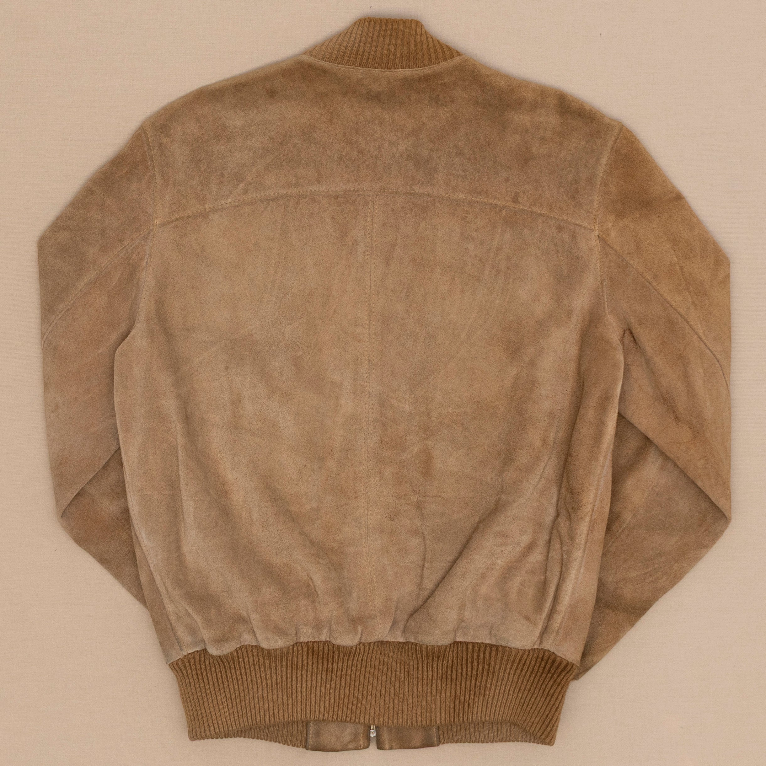 80s Leder Bomberjacke, M