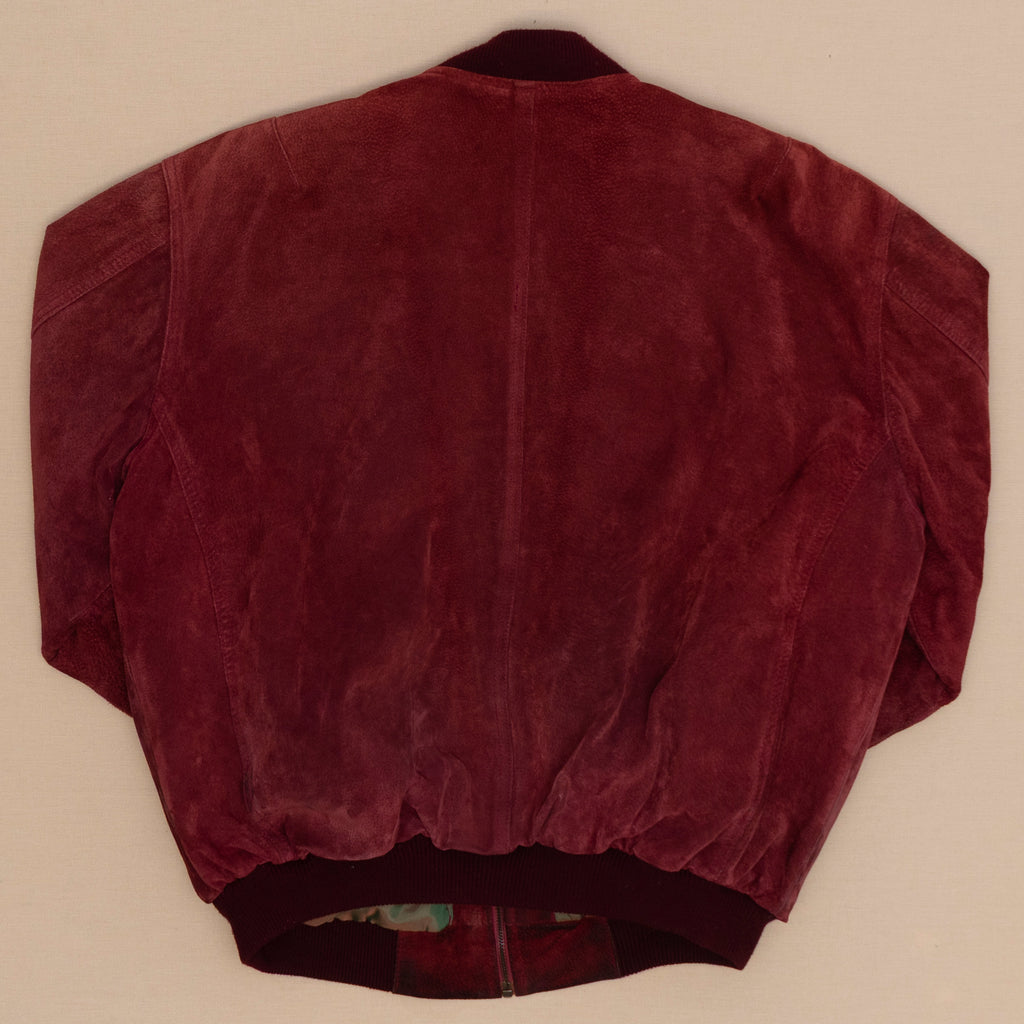 Leder Bomberjacke, M