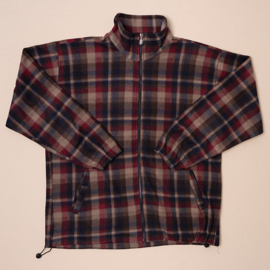 Flanell Fullzip Fleece, XL