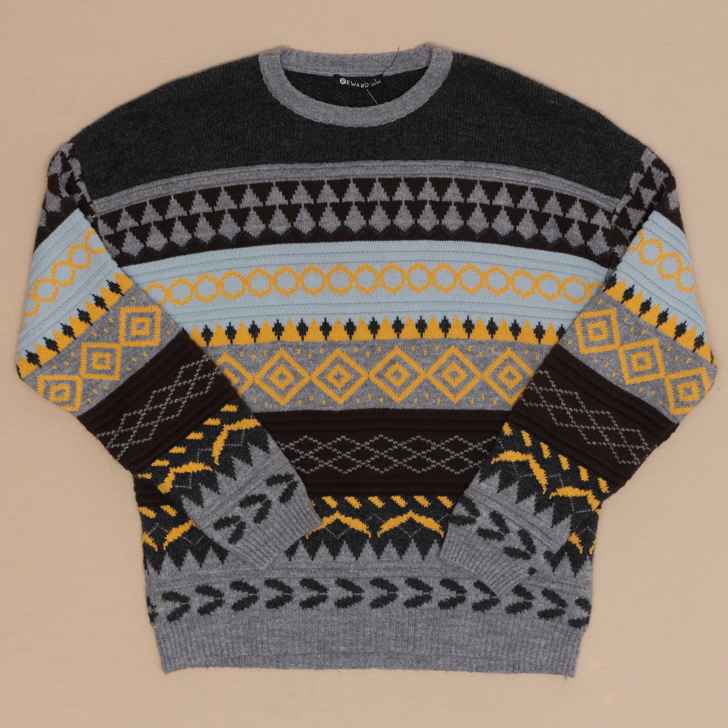 Pattern Strickpullover, L