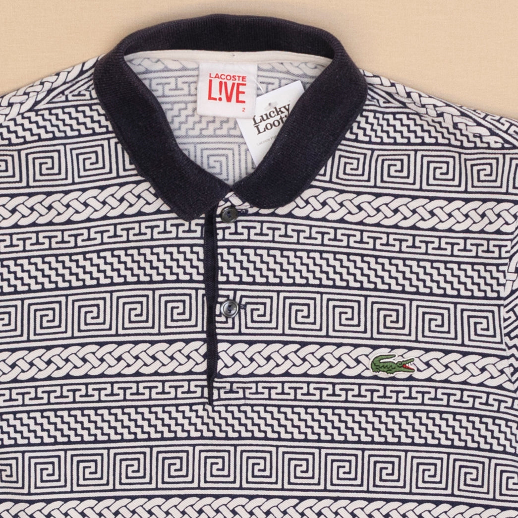 Lacoste Pattern Poloshirt, XS