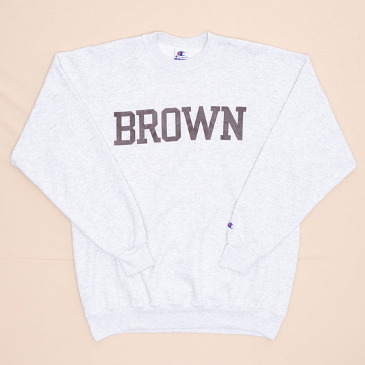 Brown Champion Sweater, XL