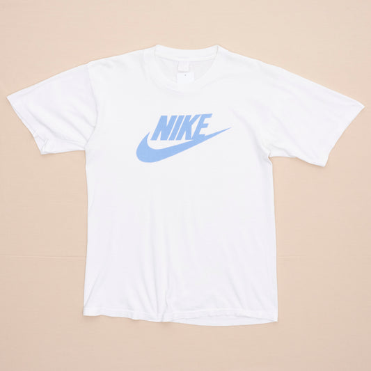 80s Nike Logo T Shirt, M-L