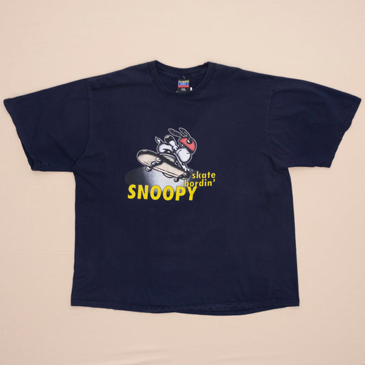 Skateboarding Snoopy T Shirt, XXL