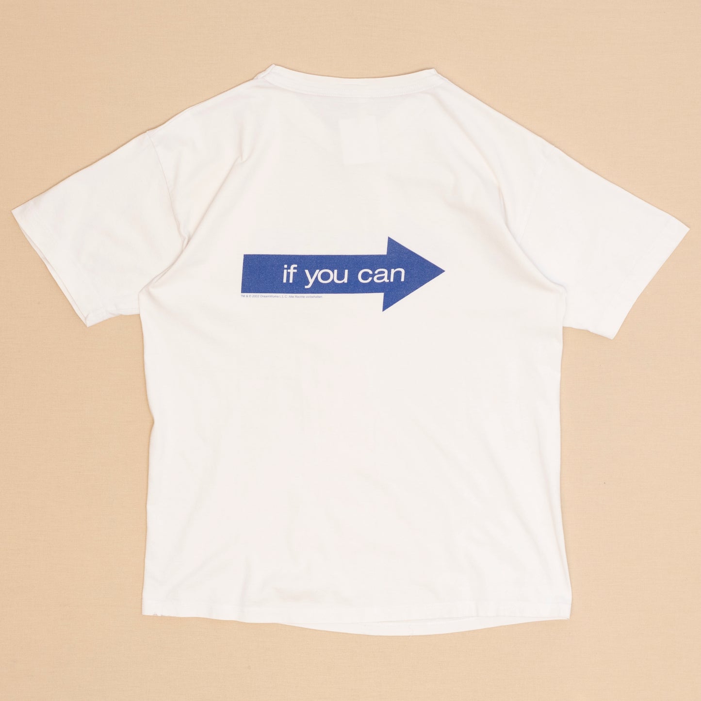 Catch Me If You Can T Shirt, L