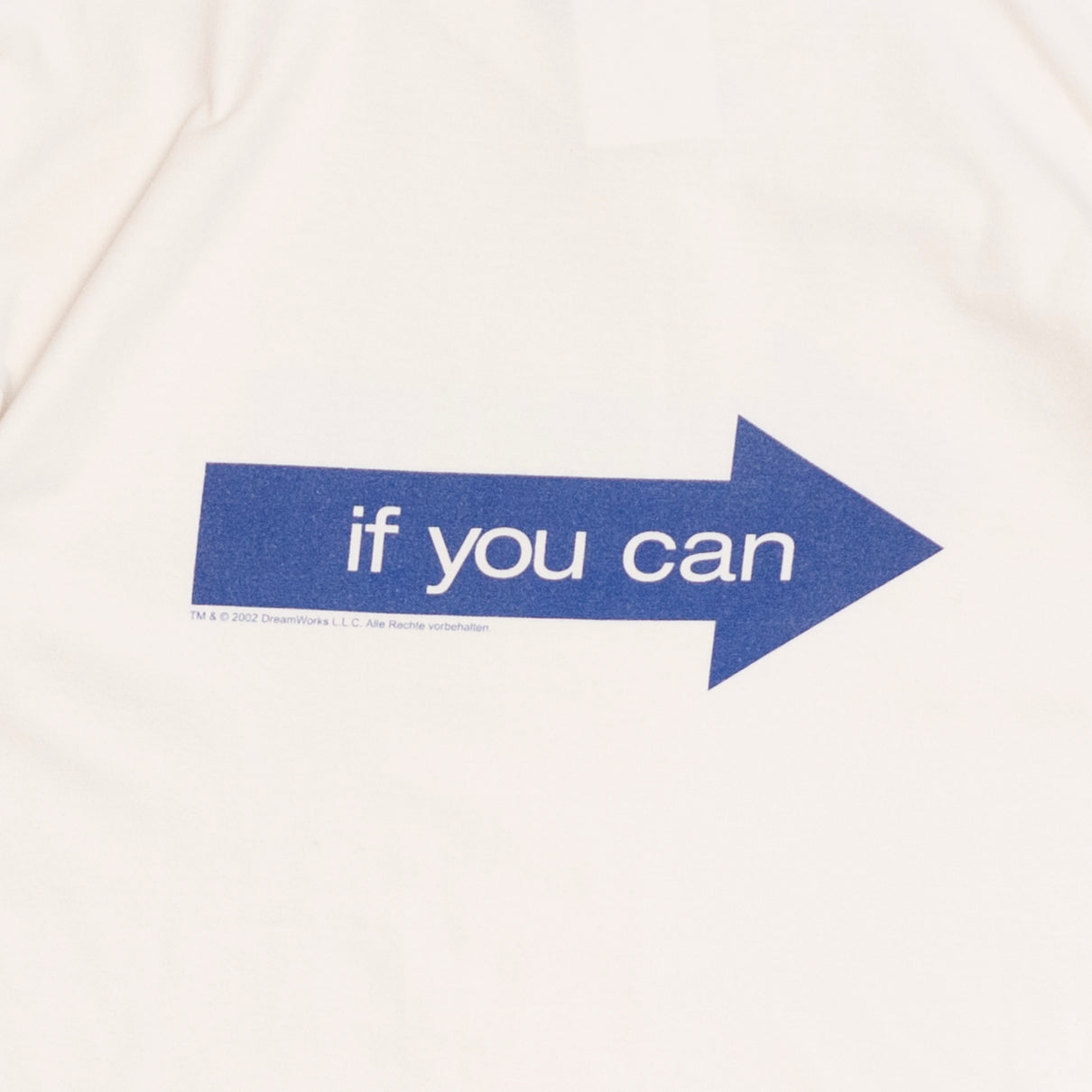 Catch Me If You Can T Shirt, L