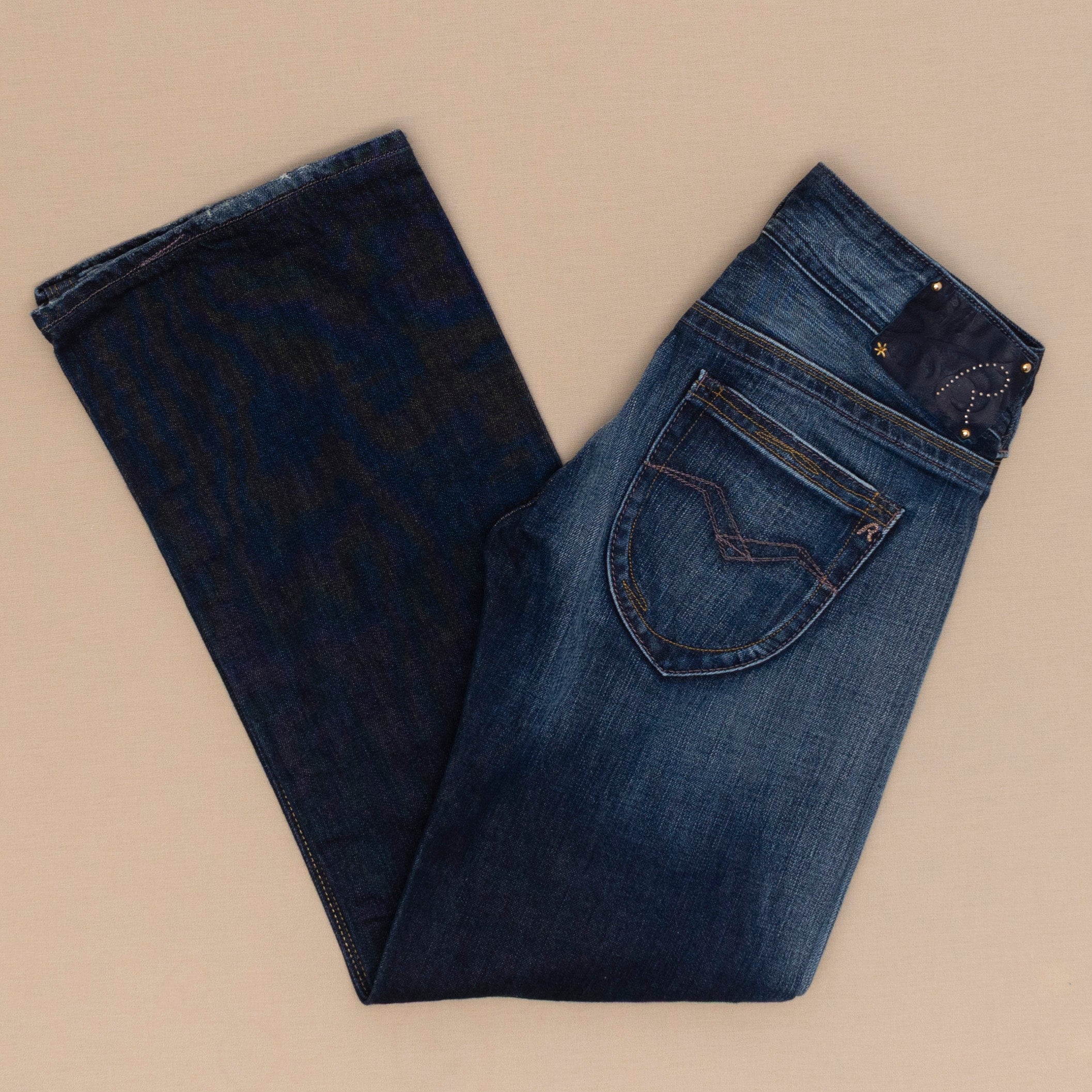 Replay Low Waist Jeans, W27 L32