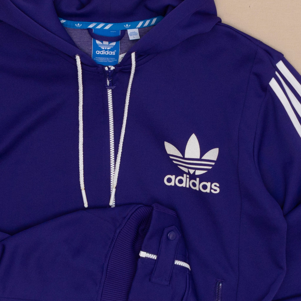 Adidas Hooded Tracktop, L